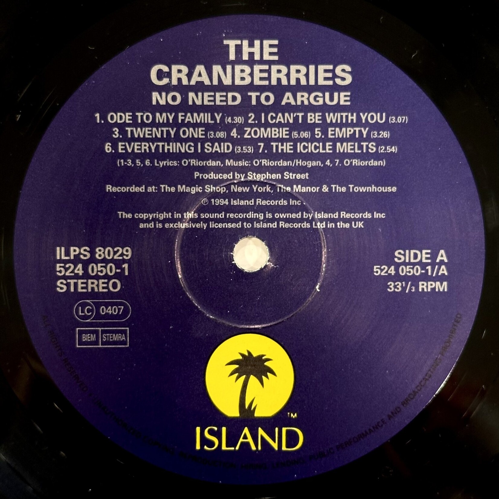[Kollectible Vinyl] The Cranberries: No Need To Argue [KOLLECTIBLES]