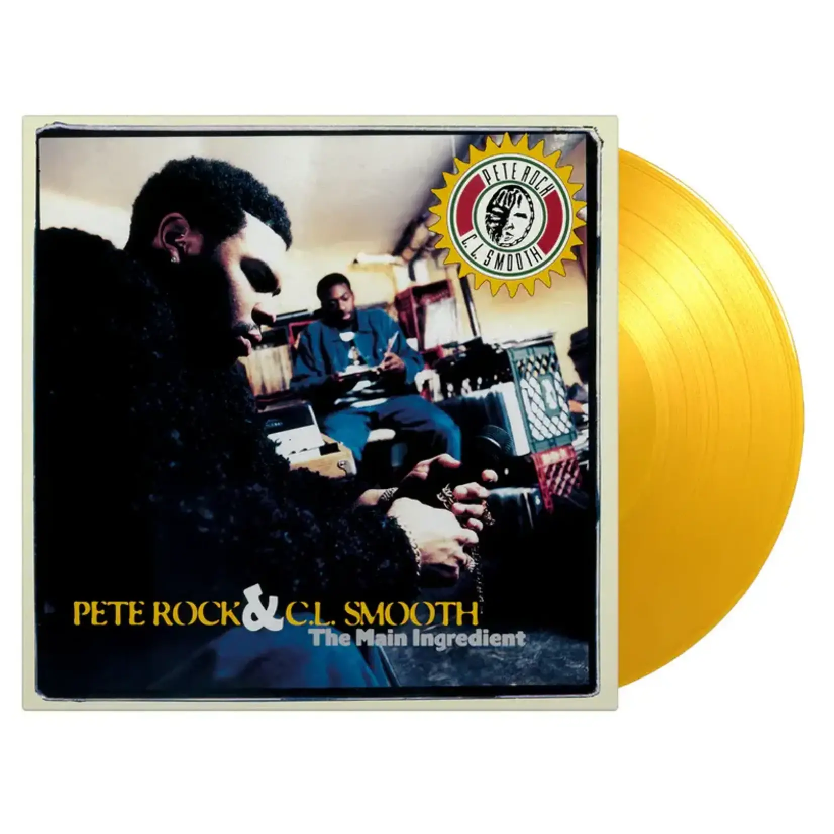 [New Vinyl] Rock, Pete & C.L. Smooth: Main Ingredient (2LP, clear yellow vinyl) [MUSIC ON VINYL]