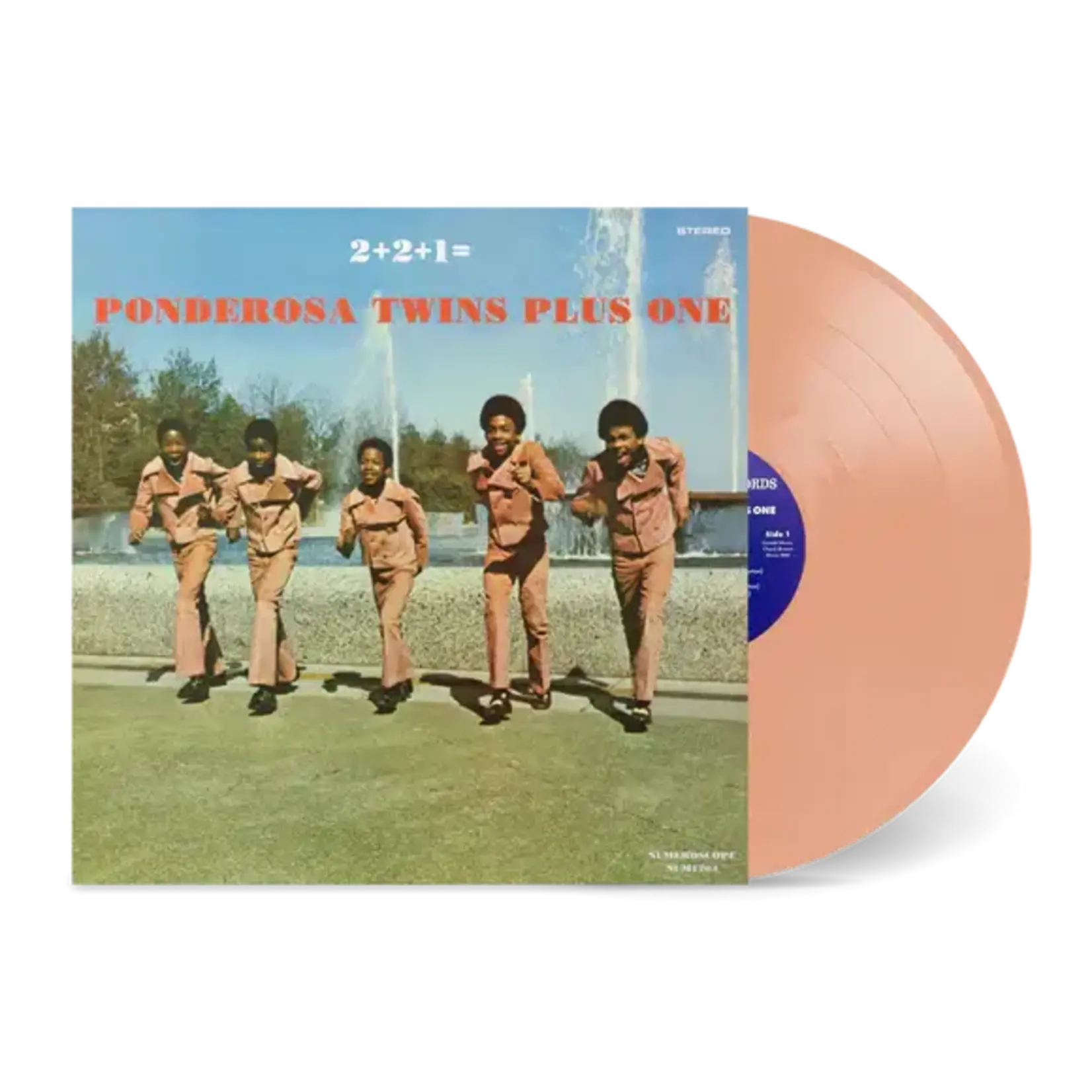 [New Vinyl] Ponderosa Twins: 2+2+1= (peach vinyl) [NUMERO]