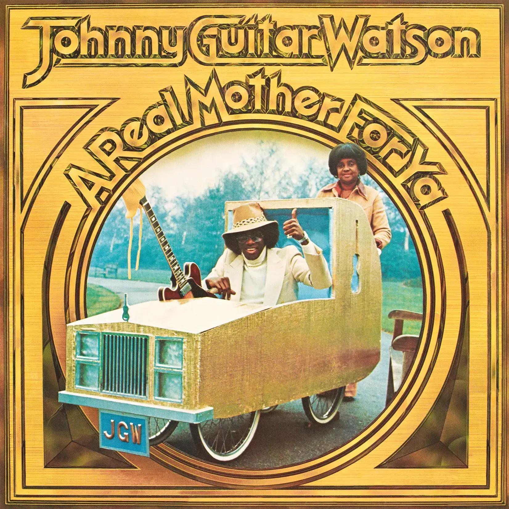 [New Vinyl] Watson, Johnny Guitar: A Real Mother For Ya (translucent blue vinyl) [MUSIC ON VINYL]