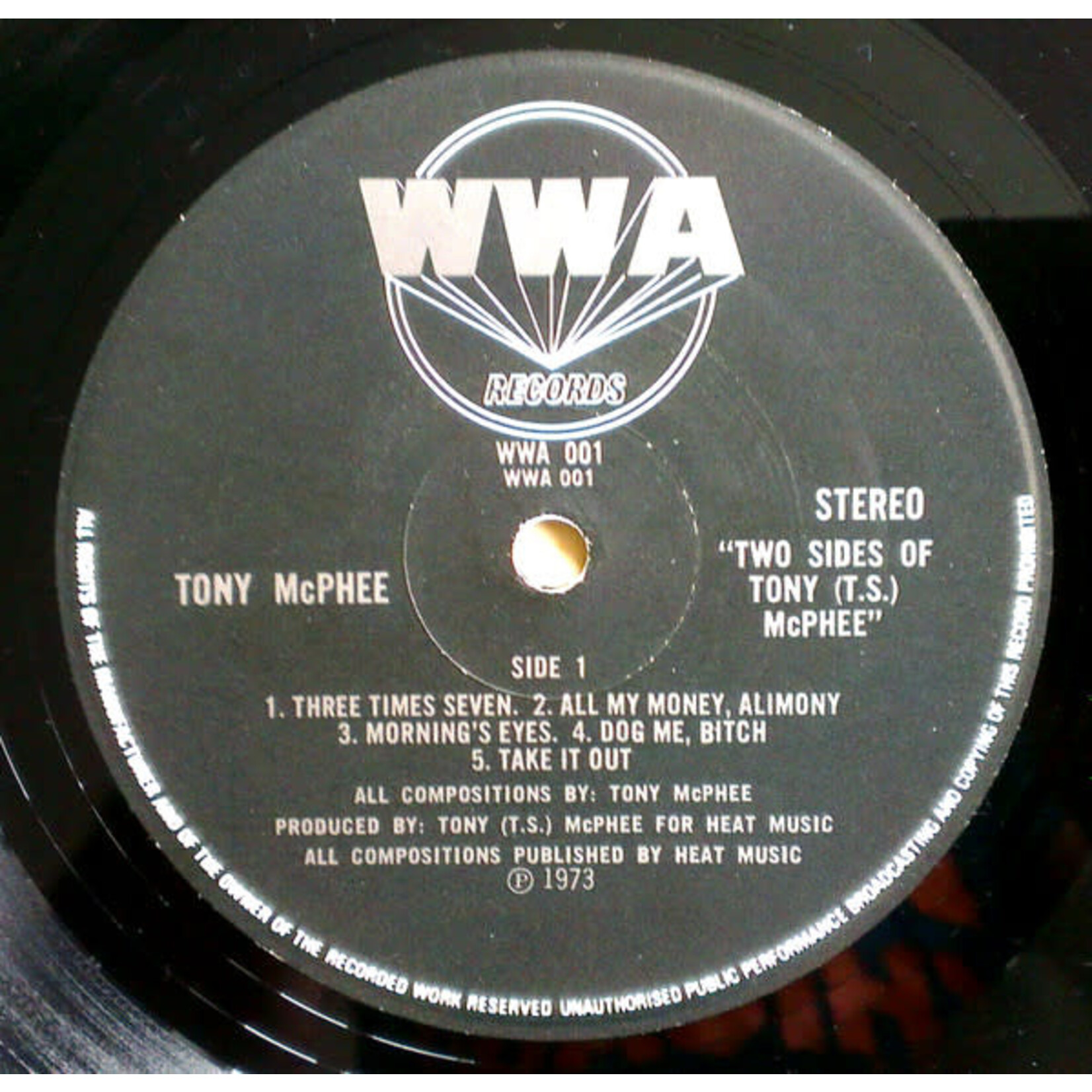 [Kollectible Vinyl] McPhee, Tony: The Two Sides Of Tony (T.S.) McPhee [KOLLECTIBLES}