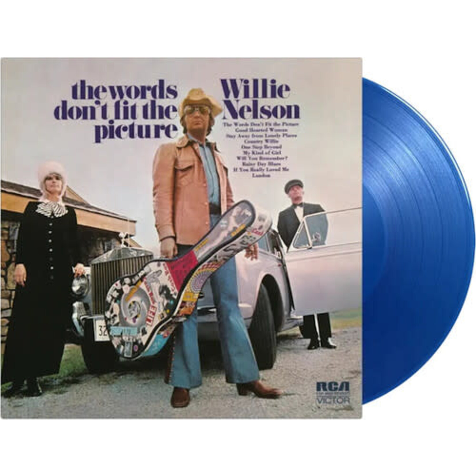 [New Vinyl] Nelson, Willie: Words Don’t Fit The Picture (clear blue vinyl)  [MUSIC ON VINYL]