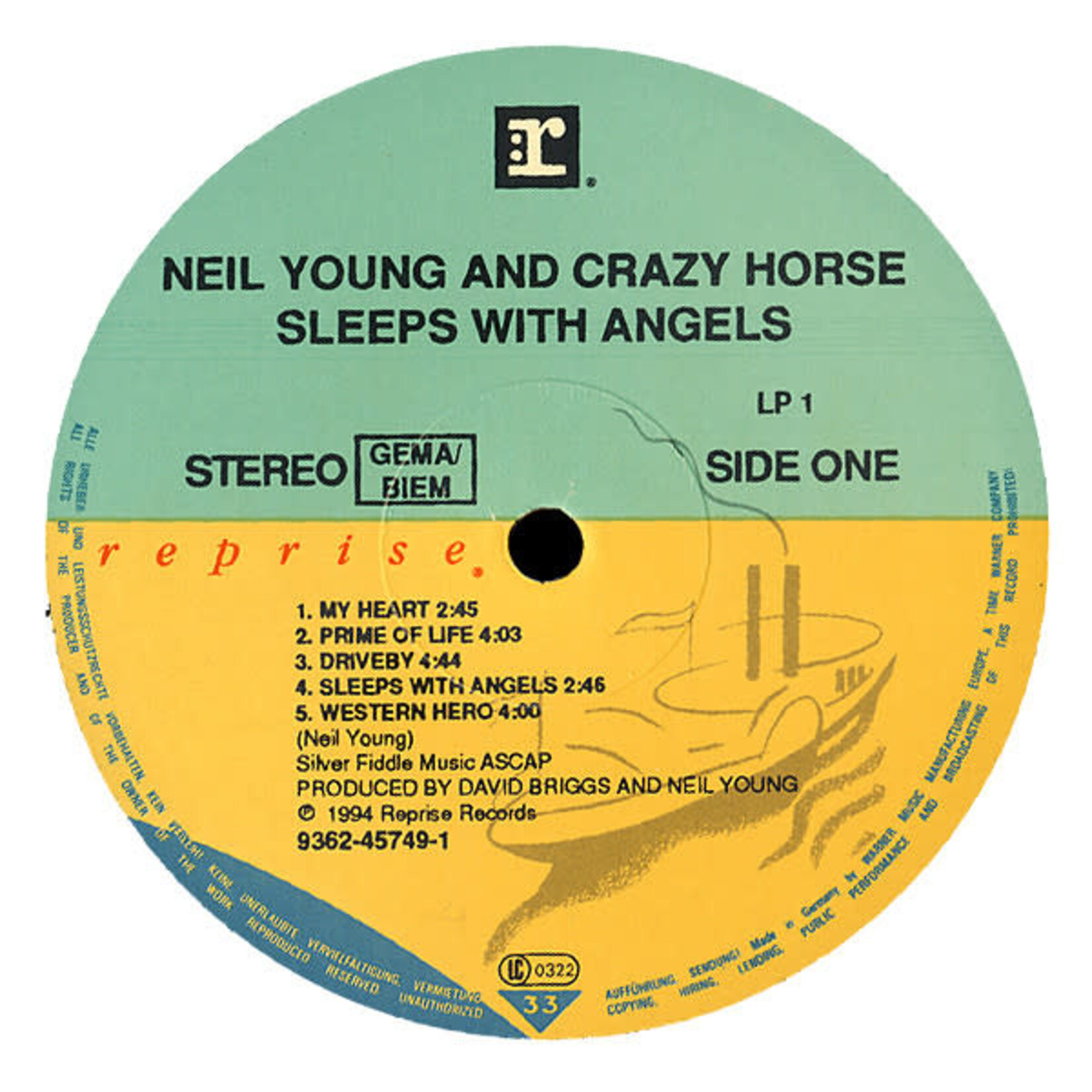 [Kollectible Vinyl] Neil Young And Crazy Horse: Sleeps With Angels {KOLLECTIBLES}