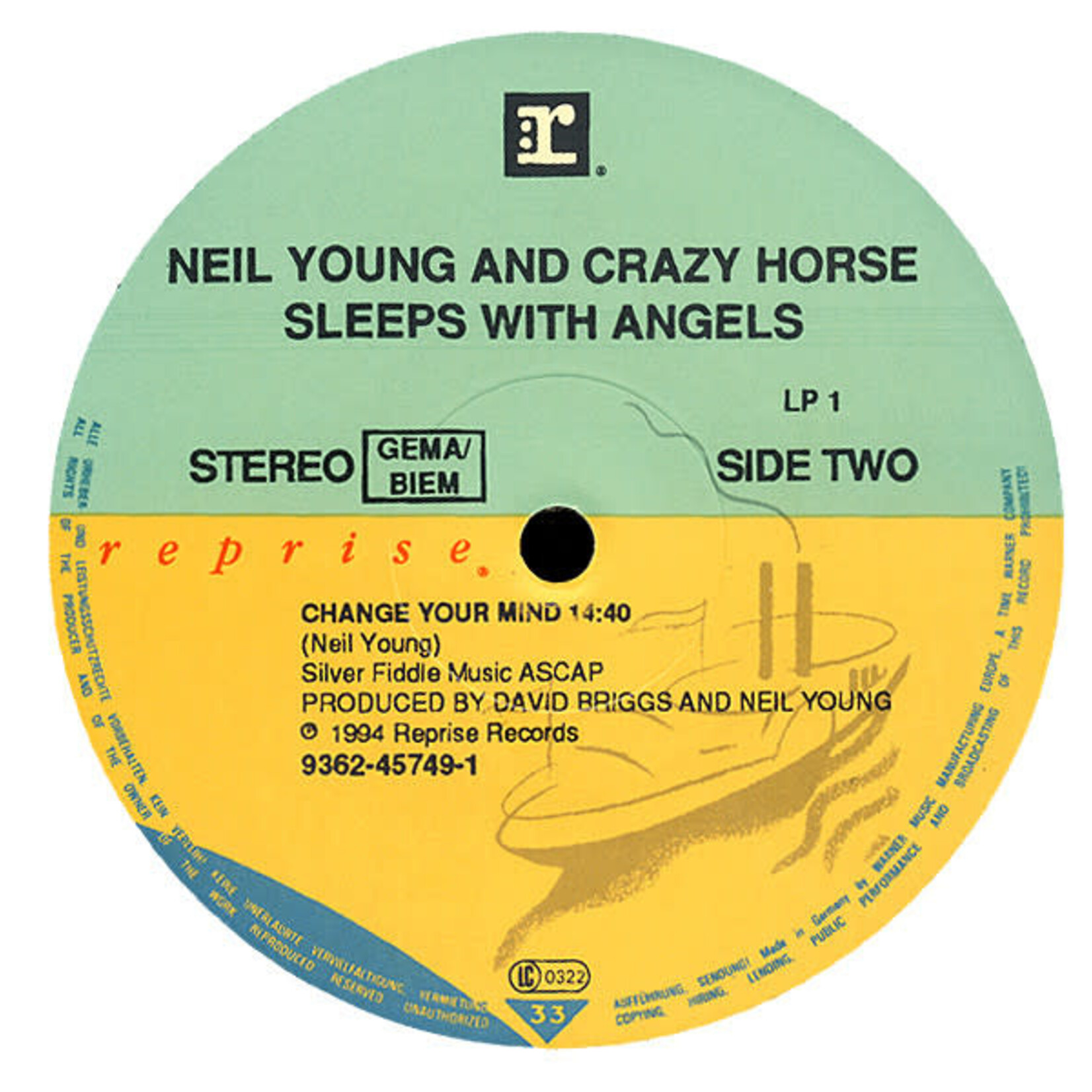 [Kollectible Vinyl] Neil Young And Crazy Horse: Sleeps With Angels {KOLLECTIBLES}
