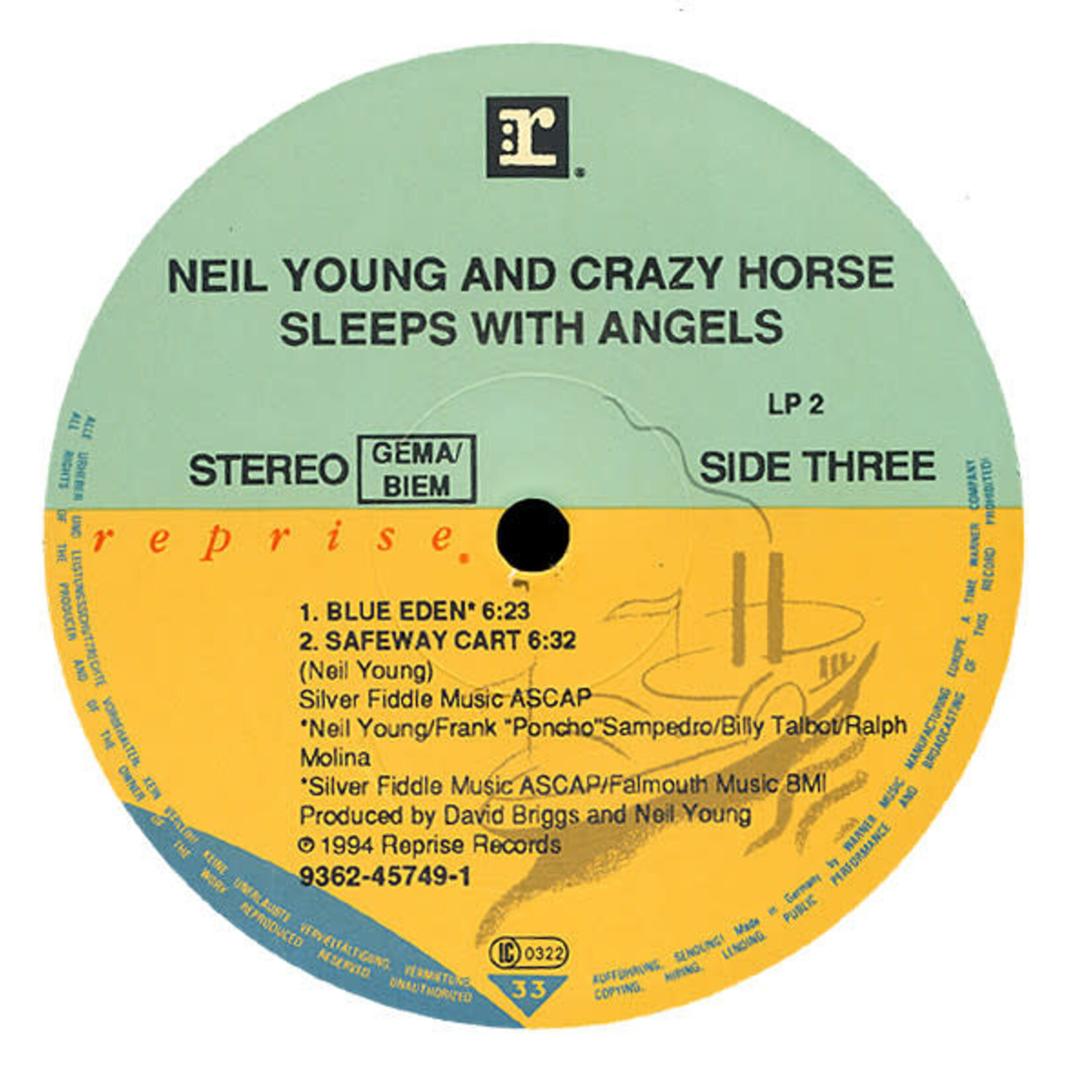 [Kollectible Vinyl] Neil Young And Crazy Horse: Sleeps With Angels {KOLLECTIBLES}