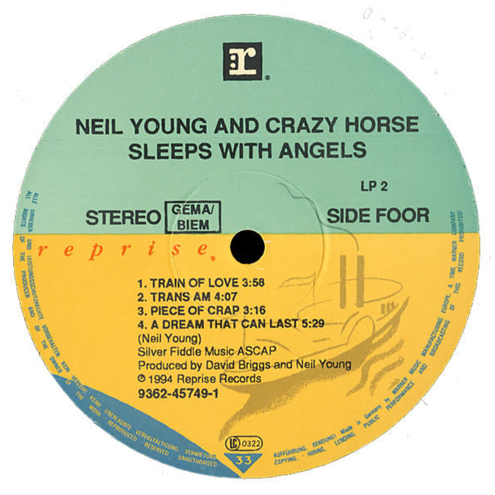 [Kollectible Vinyl] Neil Young And Crazy Horse: Sleeps With Angels {KOLLECTIBLES}