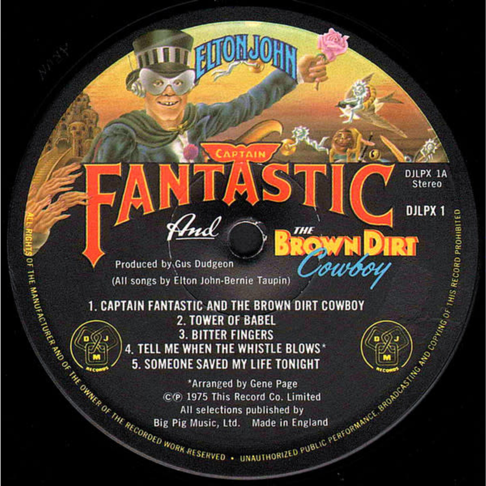 [Kollectible Vinyl] John, Elton:  Captain Fantastic And The Brown Dirt Cowboy {KOLLECTIBLES}