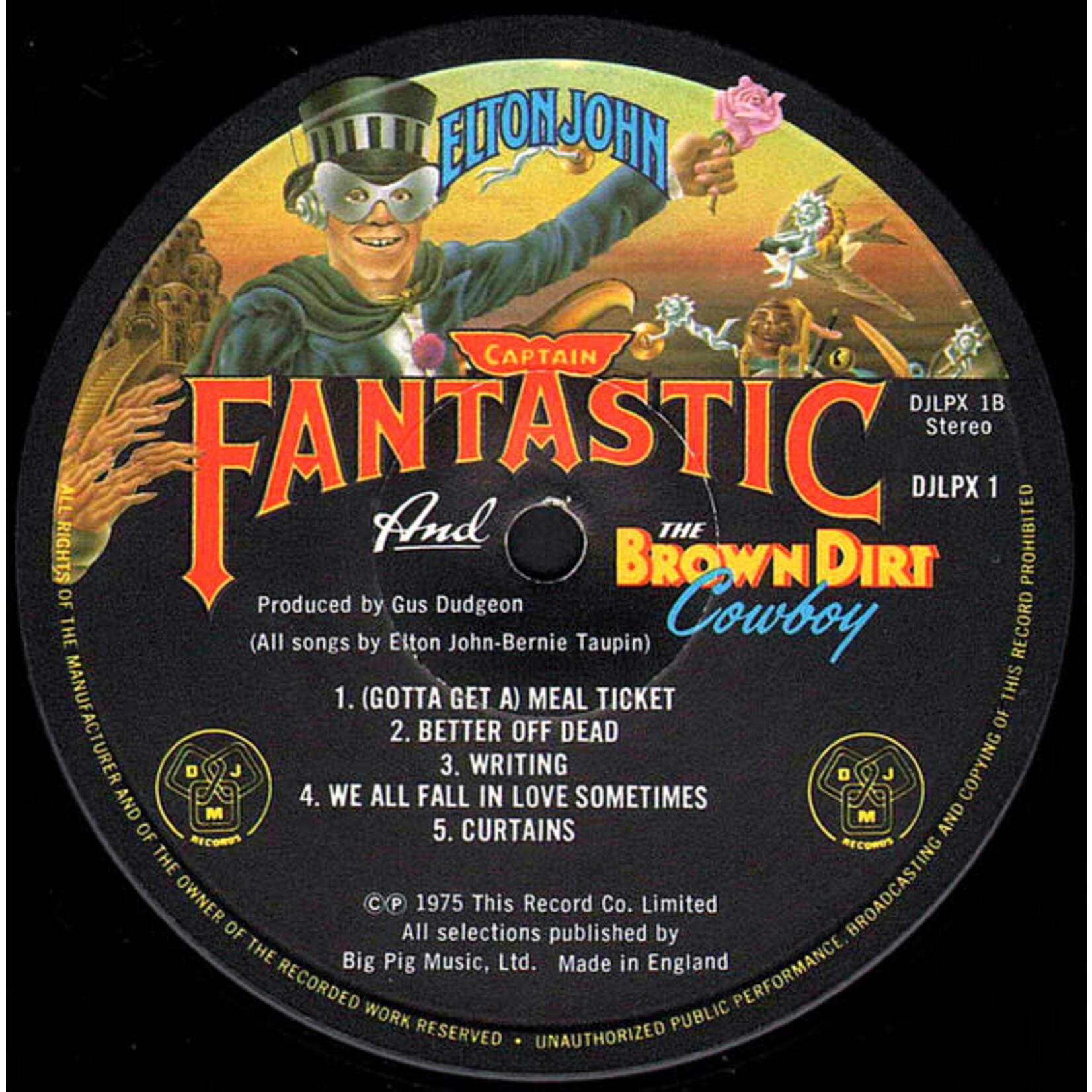 [Kollectible Vinyl] John, Elton:  Captain Fantastic And The Brown Dirt Cowboy {KOLLECTIBLES}