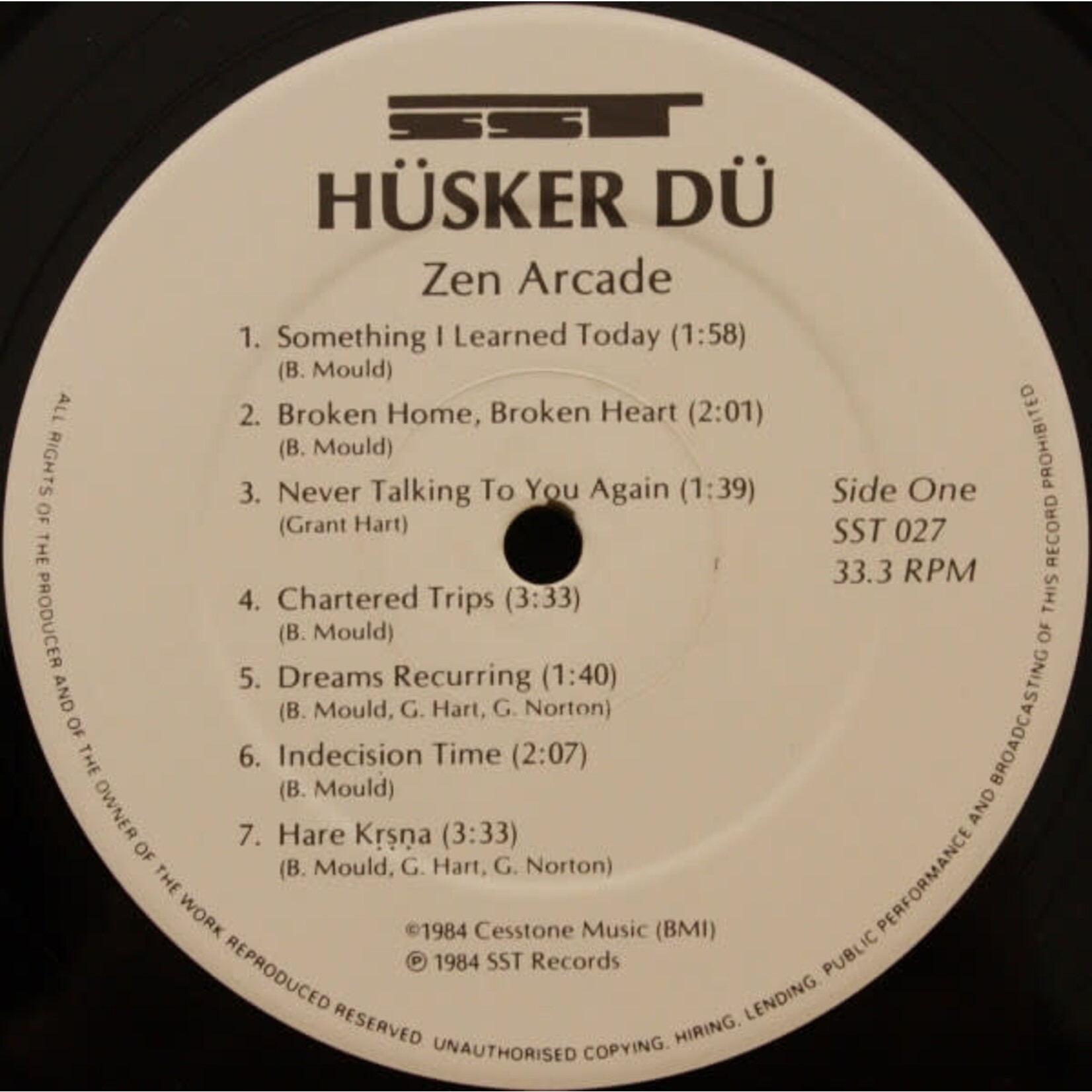 [Kollectible Vinyl] Hüsker Dü: Zen Arcade [KOLLECTIBLES]