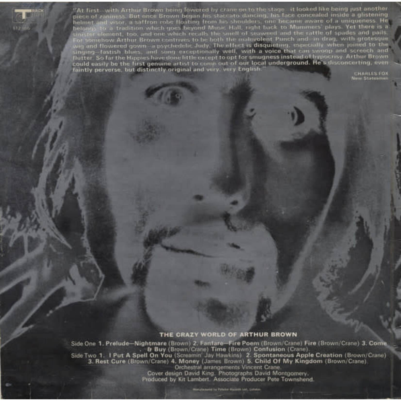 [Kollectible Vinyl] The Crazy World Of Arthur Brown: The Crazy World Of Arthur Brown [KOLLECTIBLES]