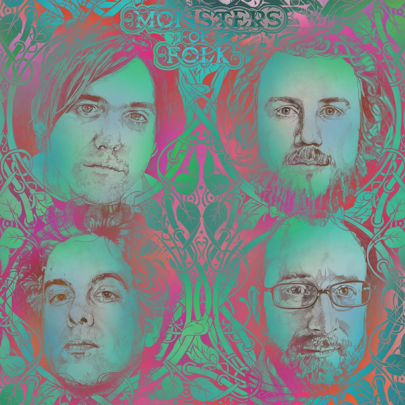 [New Vinyl] Monsters Of Folk: Monsters of Folk (2LP, color vinyl reissue w/bonus) [ATO]