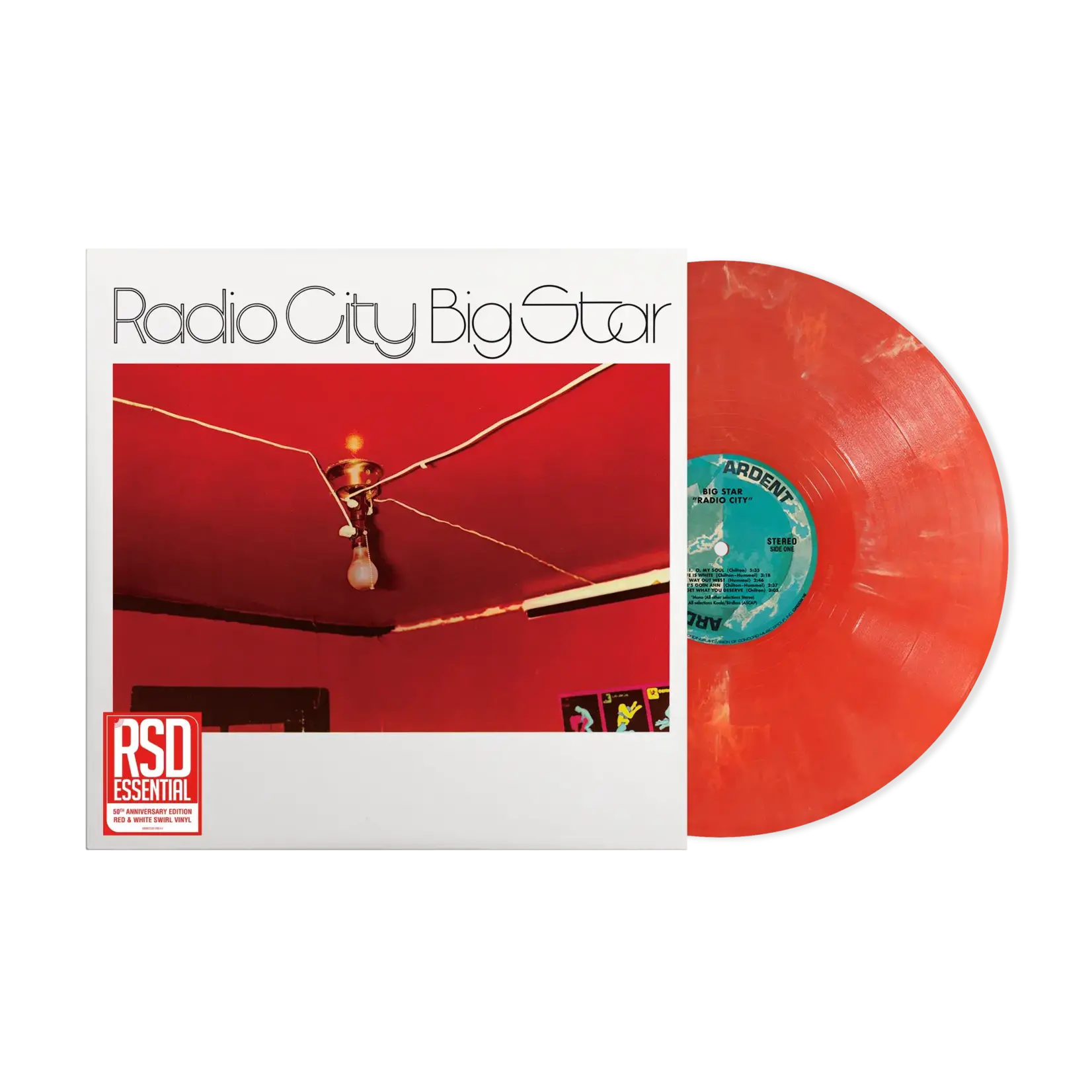 [New Vinyl] Big Star: Radio City (RSD Essentials, red & white swirl vinyl) [CRAFT]