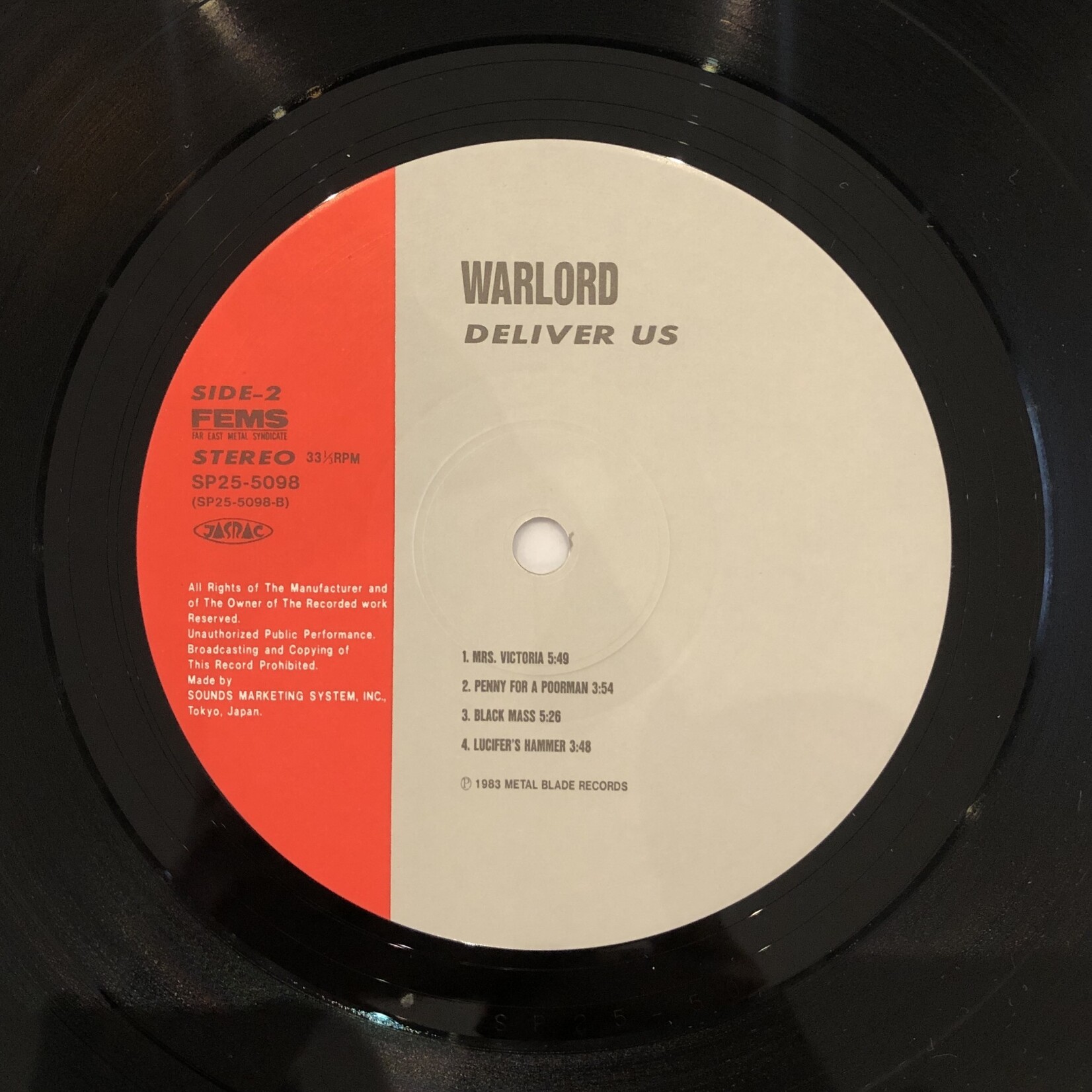 [Kollectible Vinyl] Warlord: Deliver Us [KOLLECTIBLES]