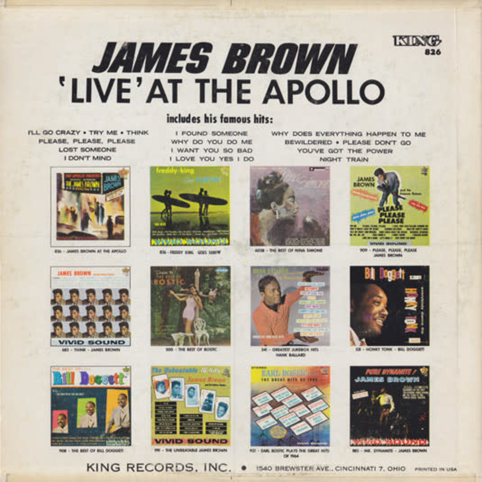 [Kollectibles] Brown, James: Live At The Apollo (The Apollo Theater Presents In Person! The James Brown Show) [KOLLECTIBLES]