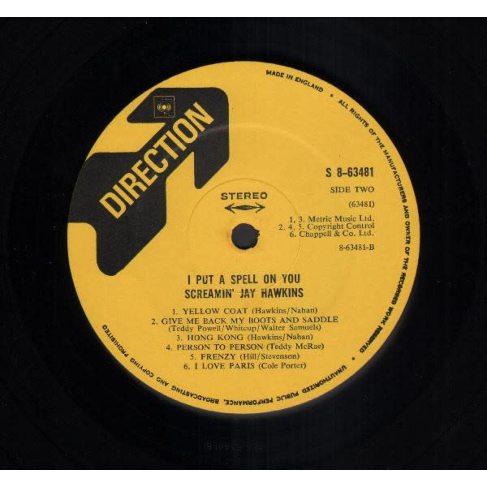 [Kollectible Vinyl] Screamin' Jay Hawkins: I Put a Spell On You [KOLLECTIBLES]