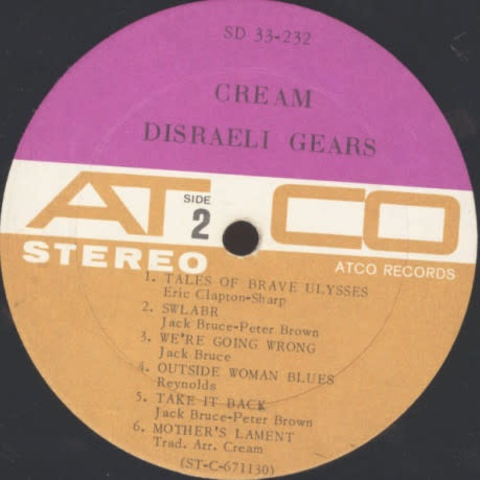 [Kollectible Vinyl] Cream: Disreali Gears [KOLLECTIBLES]