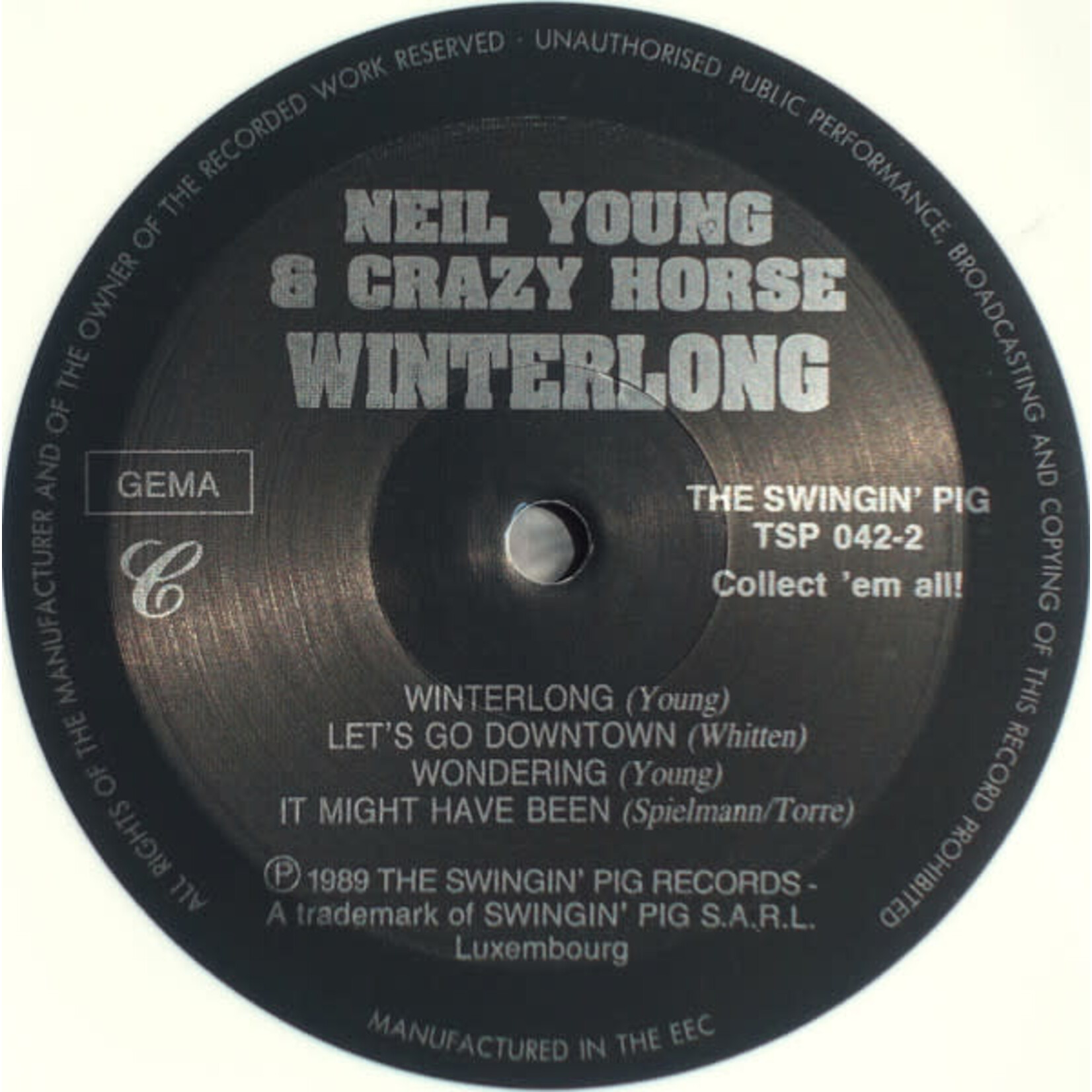 [Kollectible Vinyl] Young, Neil & Crazy Horse: Winterlong [KOLLECTIBLE]