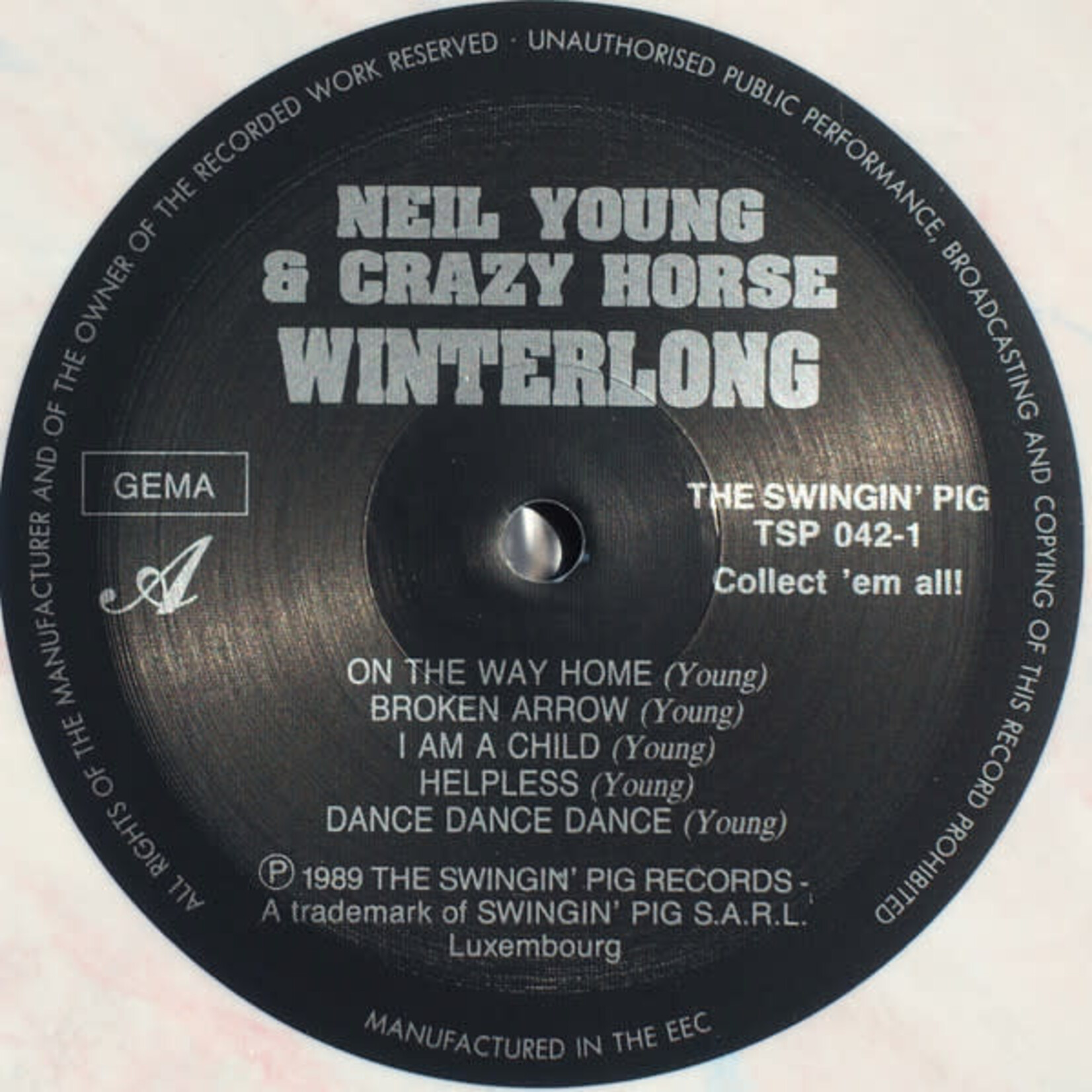 [Kollectible Vinyl] Young, Neil & Crazy Horse: Winterlong [KOLLECTIBLE]
