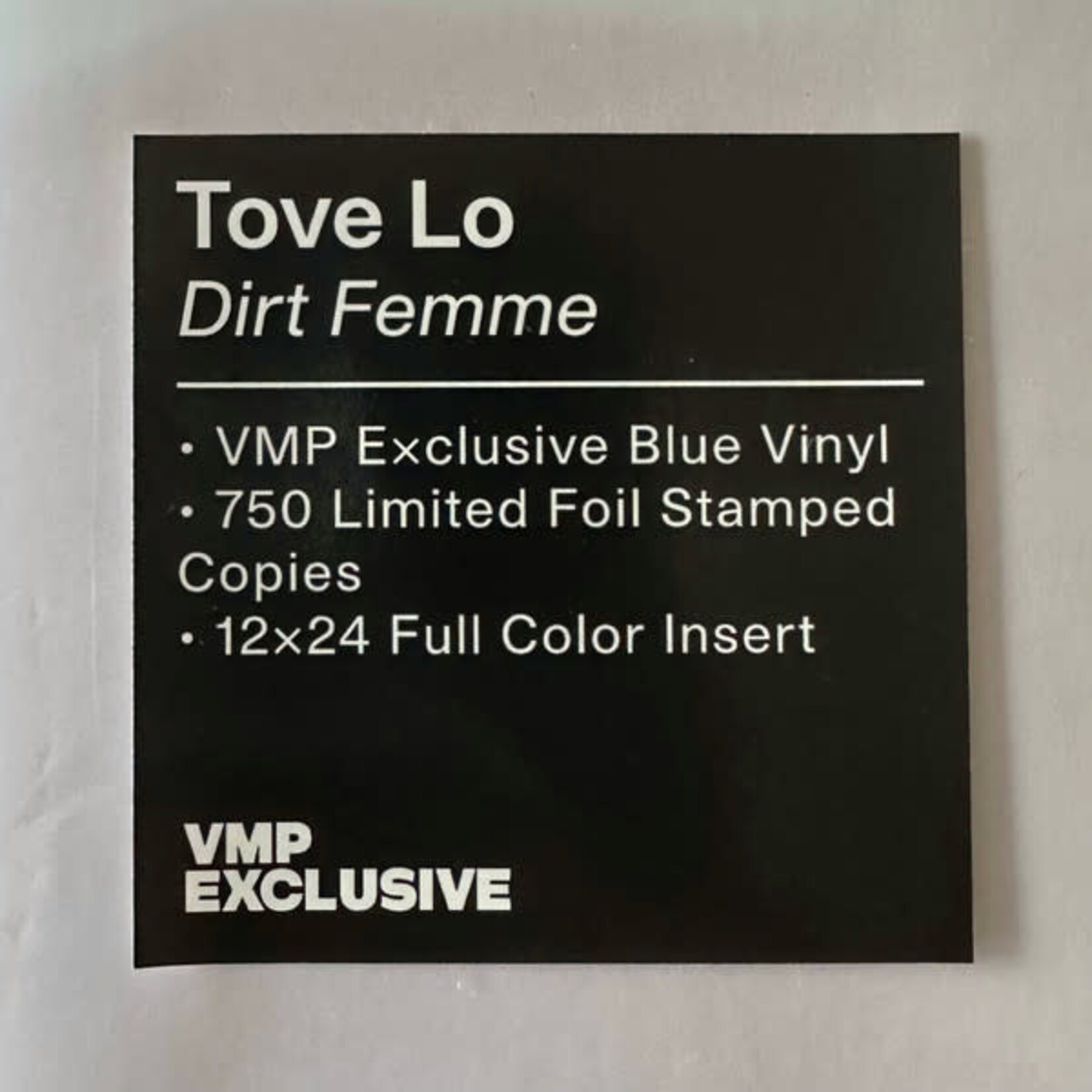 [Kollectibles] Tove Lo: Dirt Femme [KOLLECTIBLE]