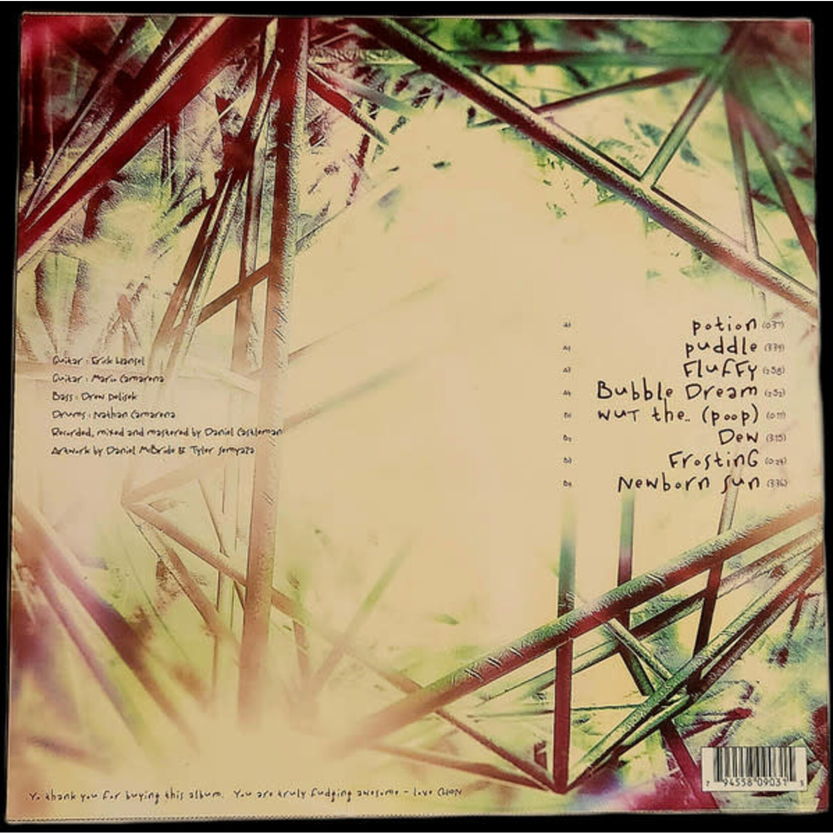 [Kollectible Vinyl] CHON: Newborn Sun (2011, USA, 12" EP, Coke Bottle Green, VG+)