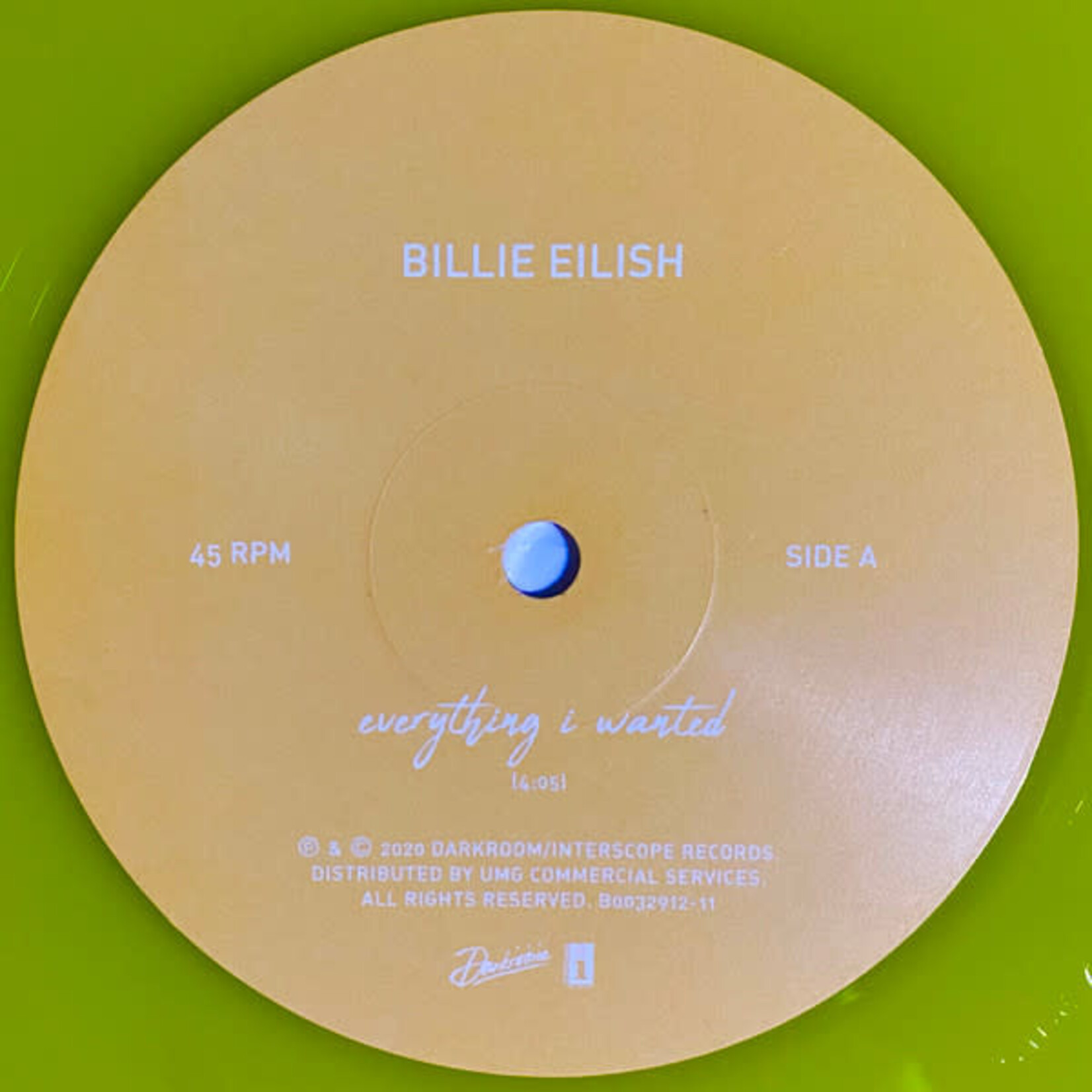 [Kollectible Vinyl] Eilish, Billie: Everything I Wanted [KOLLECTIBLE]