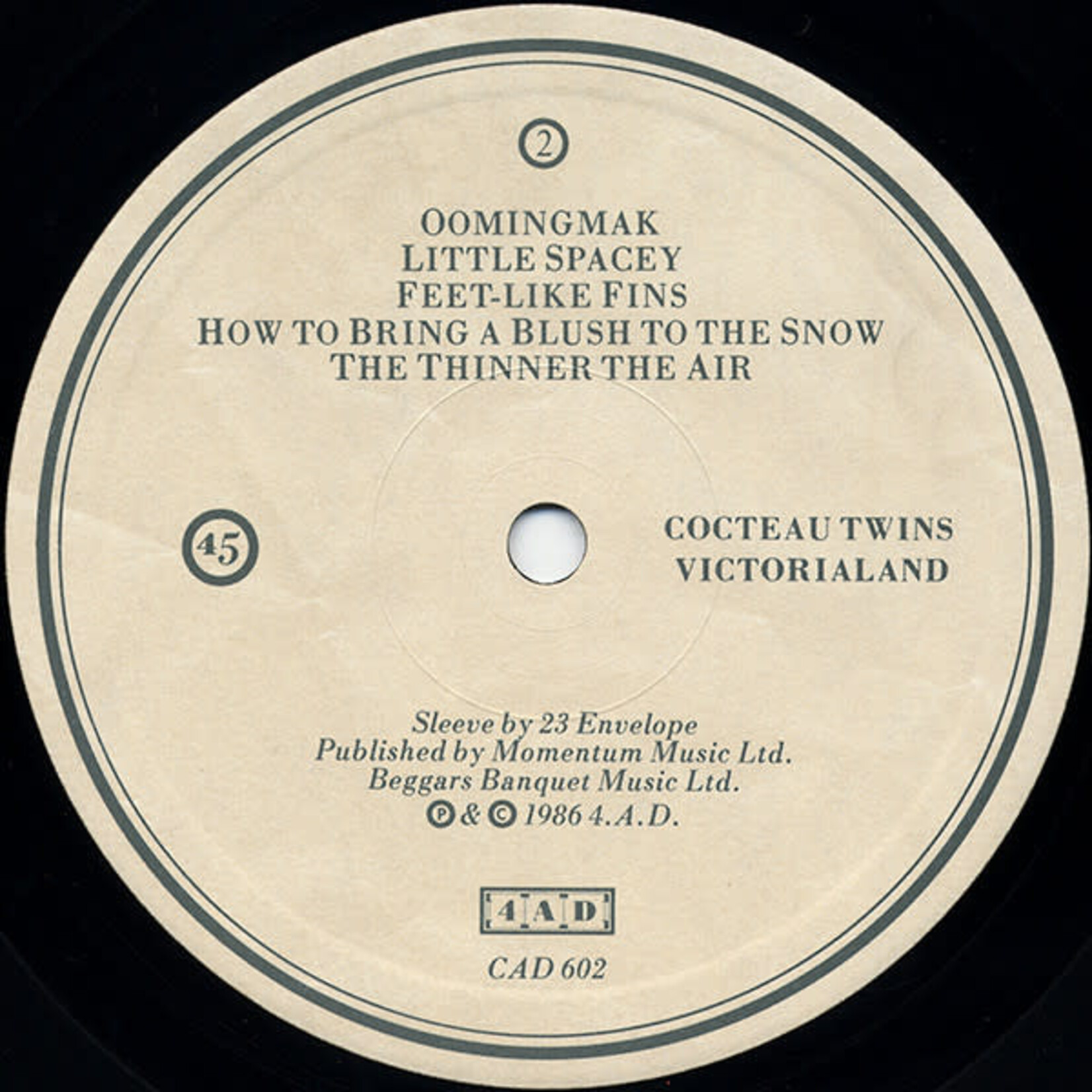 [Kollectible Vinyl] Cocteau Twins: Victorialand [KOLLECTIBLE]