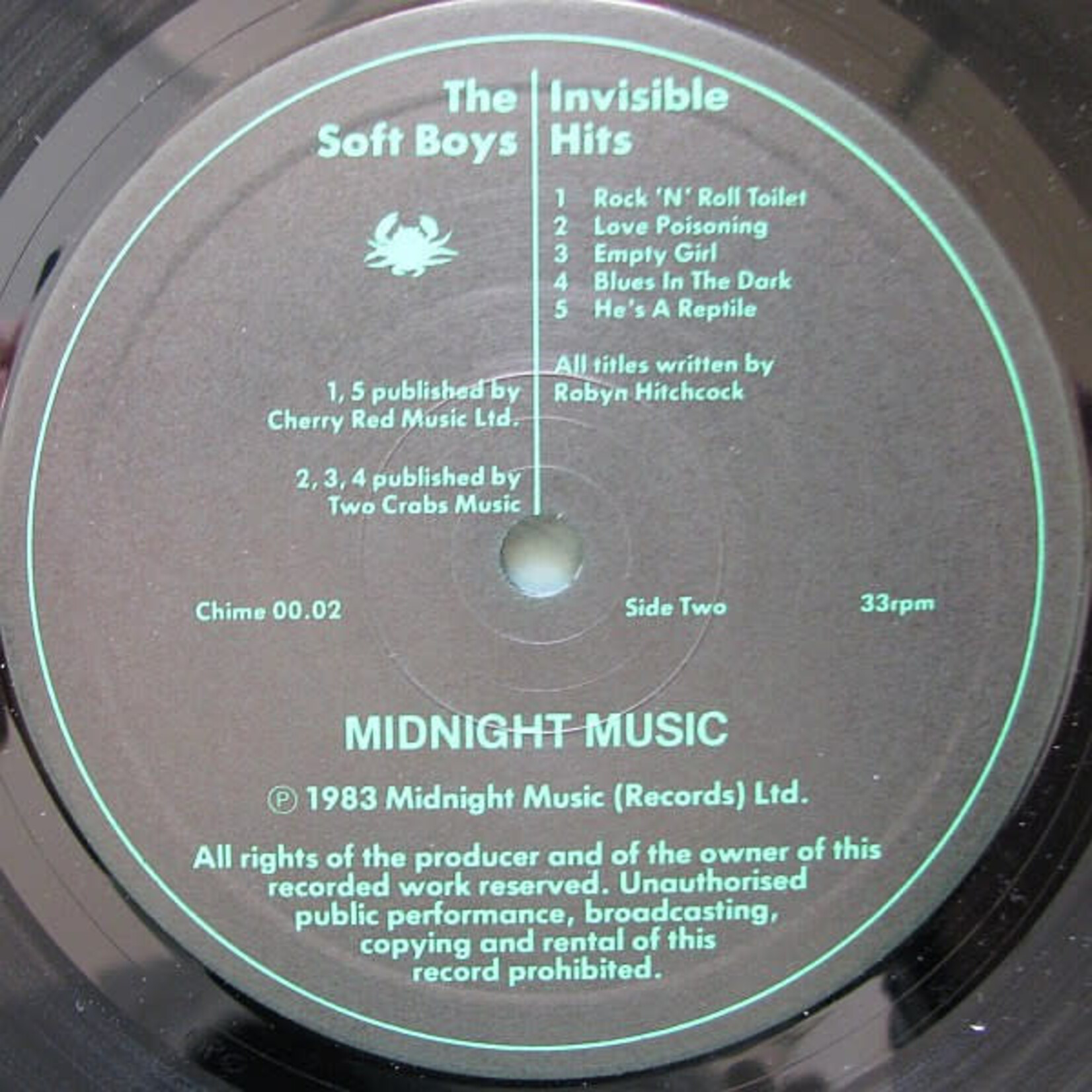 [Kollectible Vinyl] Soft  Boys, The:  Invisible Hits [KOLLECTIBLE]