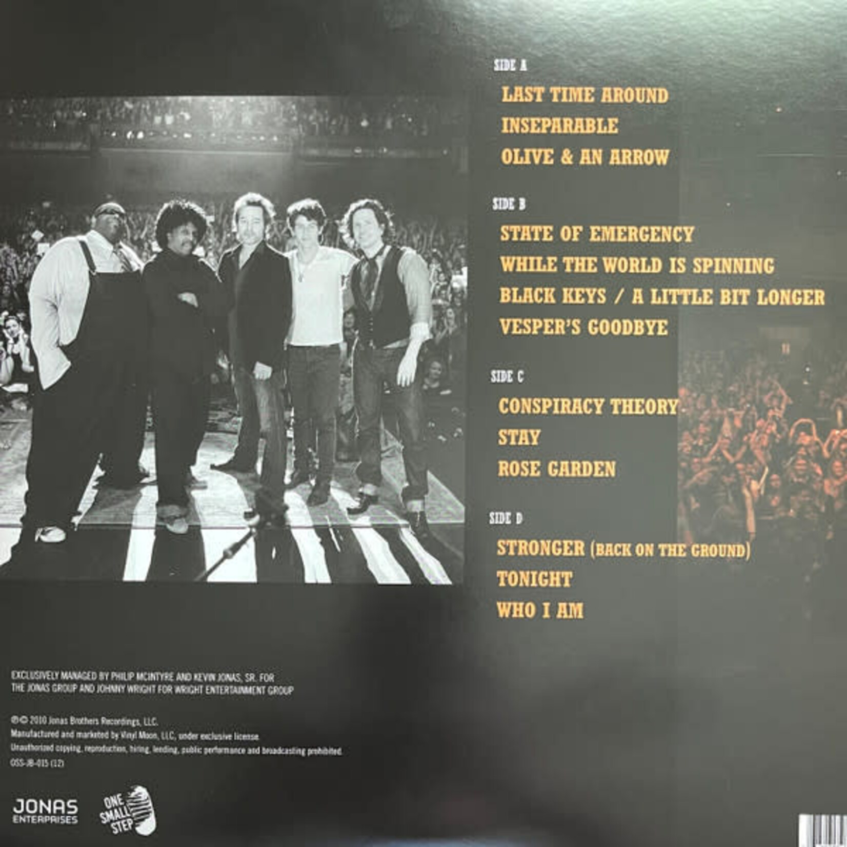 [Kollectible Vinyl] Jonas, Nick & The Administration: Live At The Wiltern January 28, 2010 [KOLLECTIBLES]