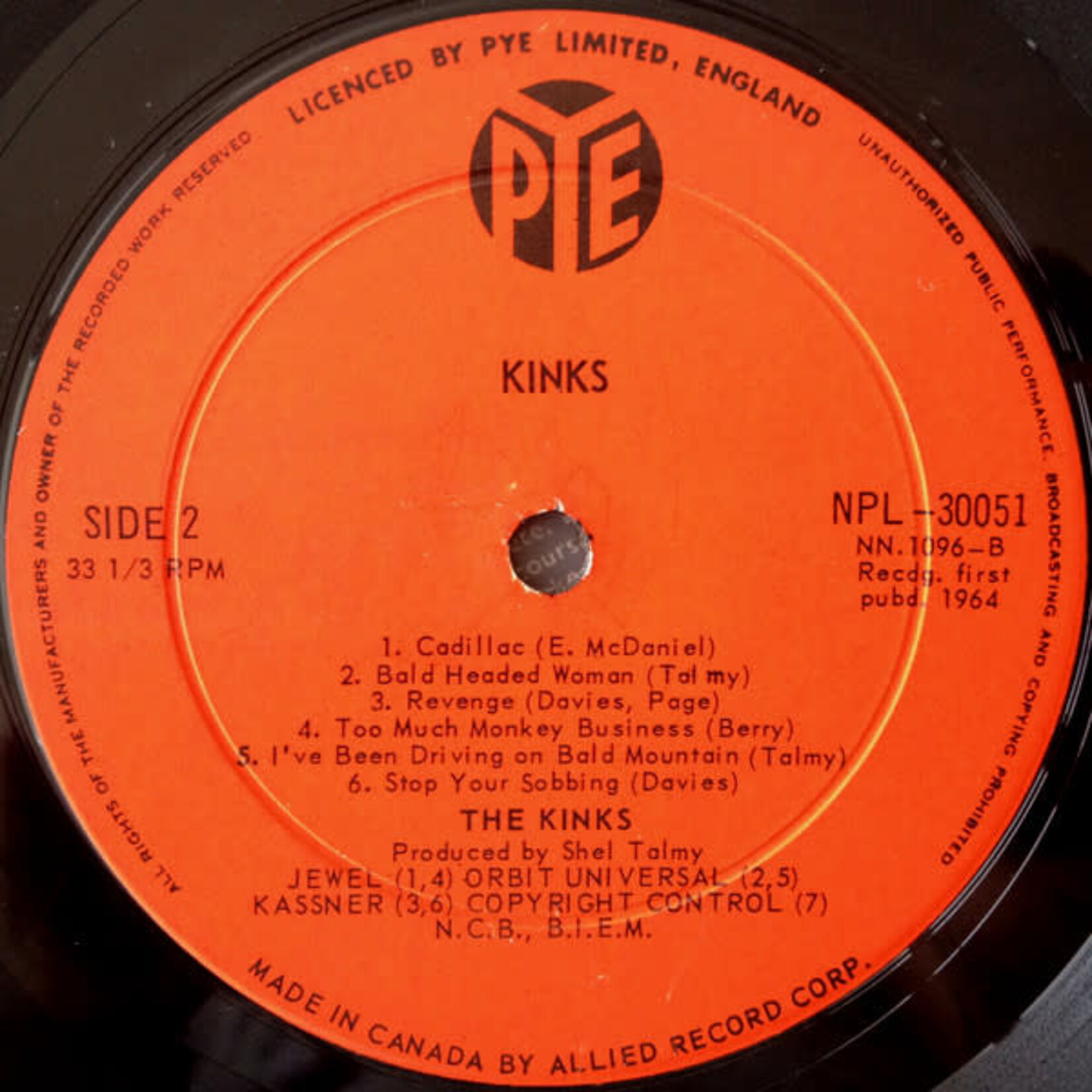 [Kollectible Vinyl] Kinks: Self-Titled [KOLLECTIBLES]