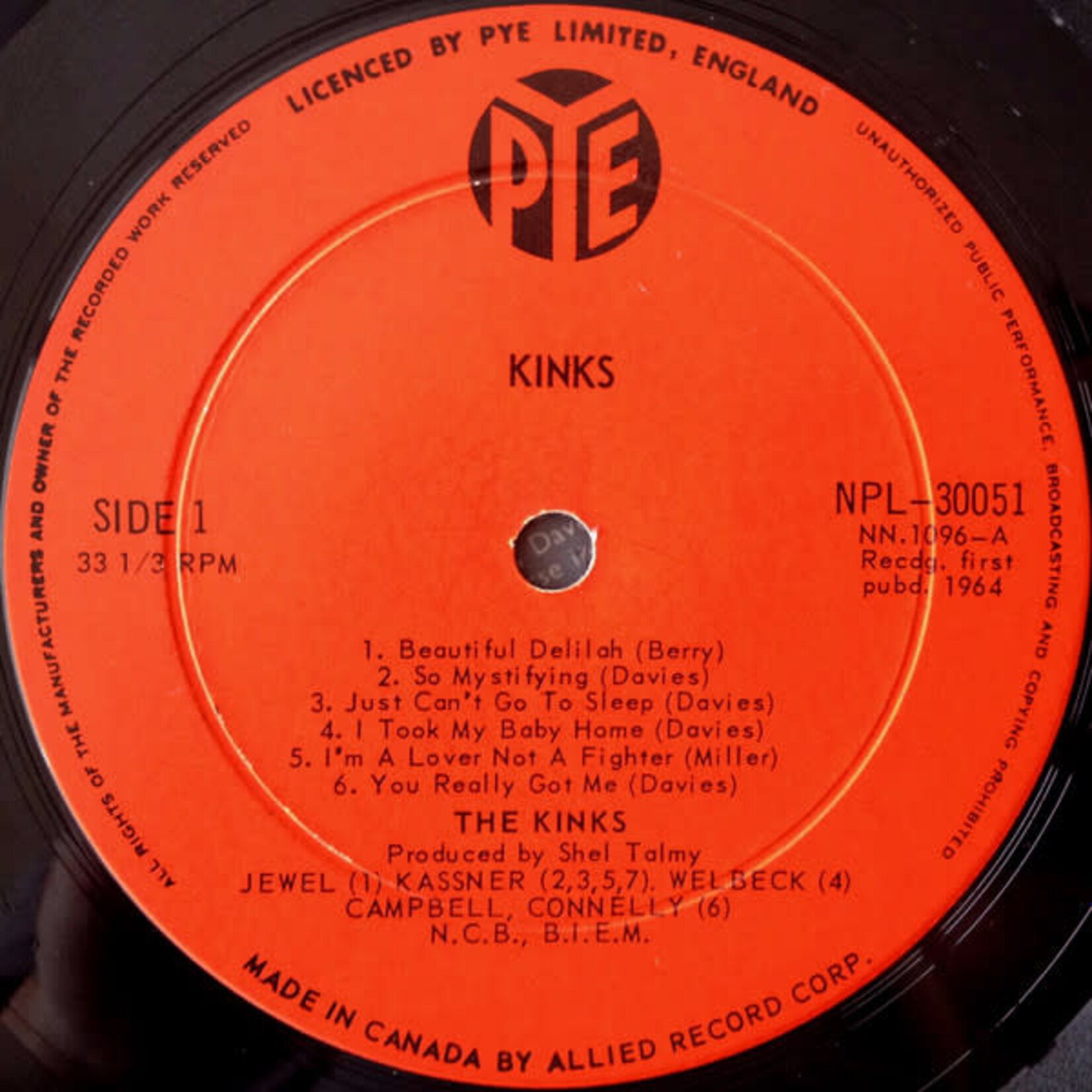 [Kollectible Vinyl] Kinks: Self-Titled [KOLLECTIBLES]