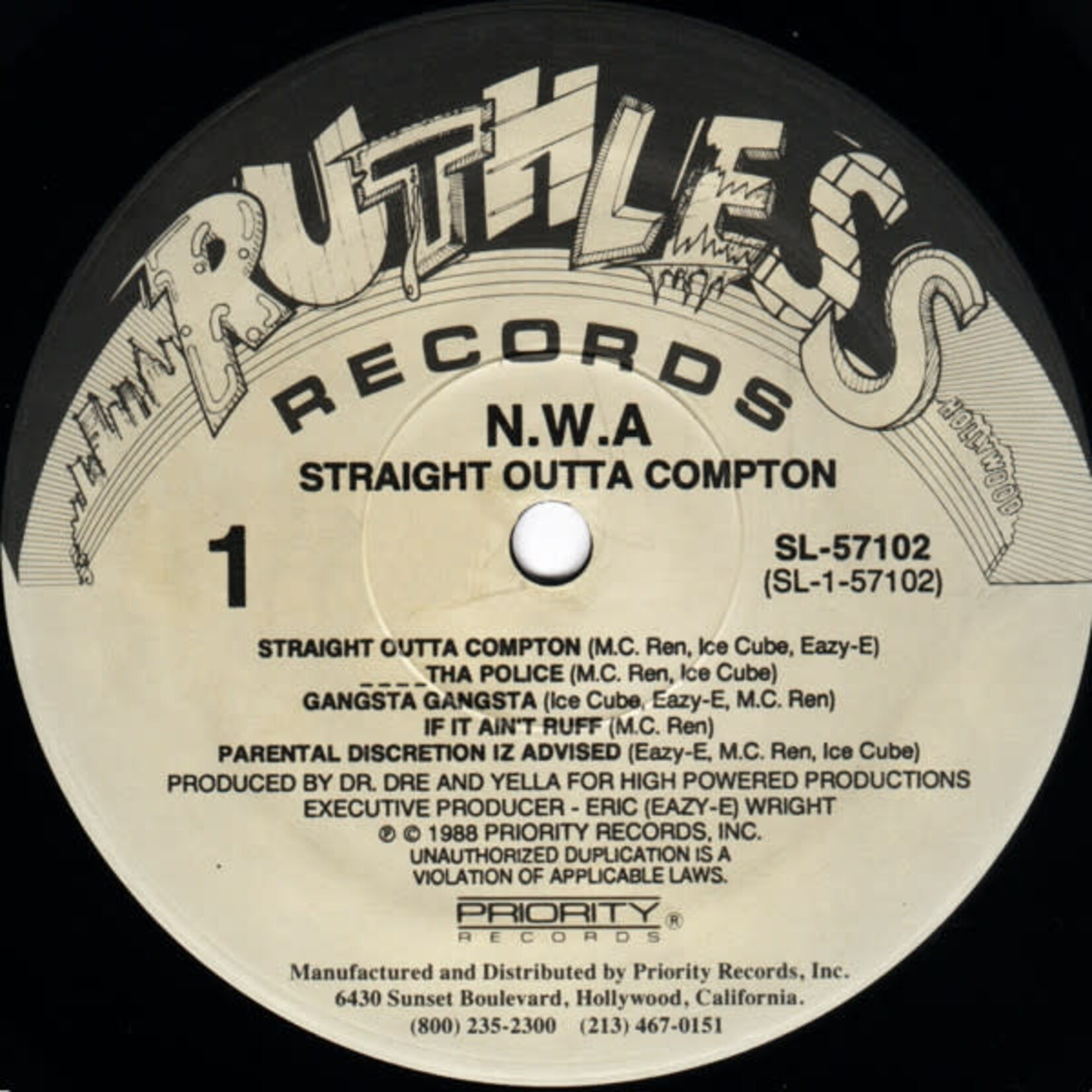 [Kollectible Vinyl] N.W.A: Straight Outta Compton [KOLLECTIBLES]