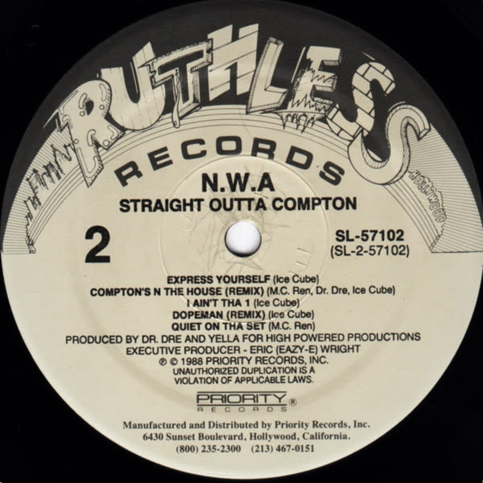 [Kollectible Vinyl] N.W.A: Straight Outta Compton [KOLLECTIBLES]