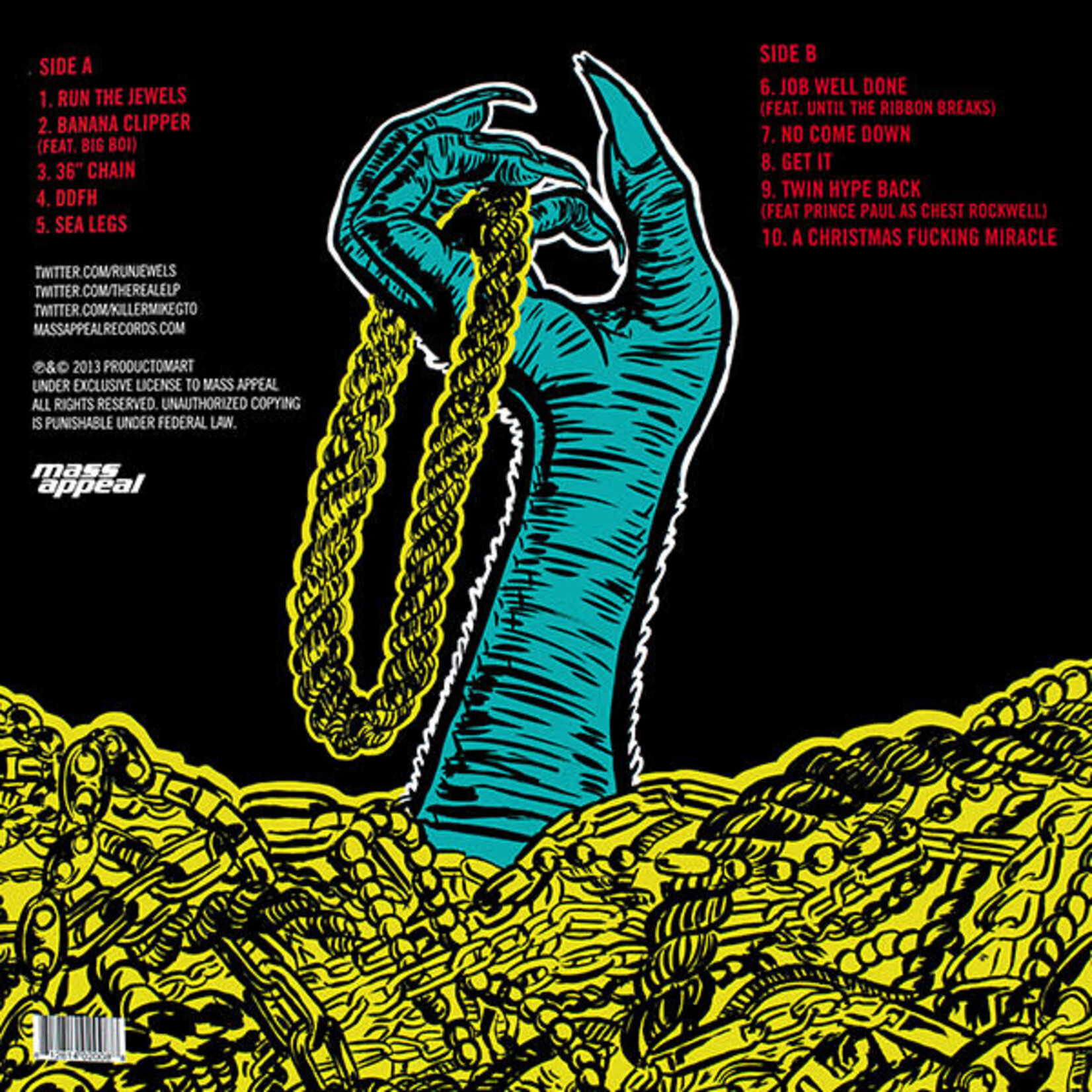 [Kollectible Vinyl] Run The Jewels: Run The Jewels [KOLLECTIBLES]