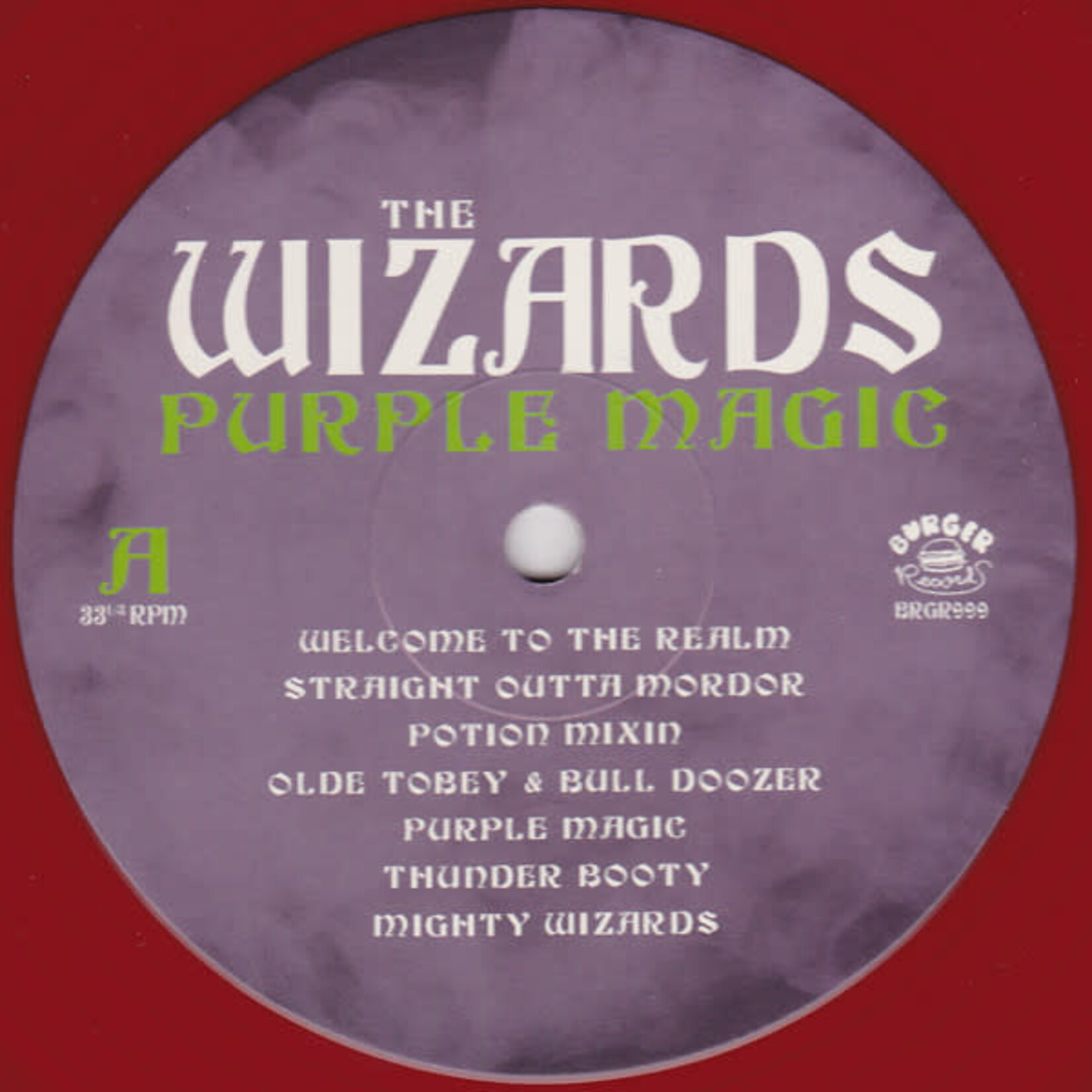 [Kollectible Vinyl] The Wizards: Purple Magic (2016, USA, RSD Purple, VG+) [BURGER]