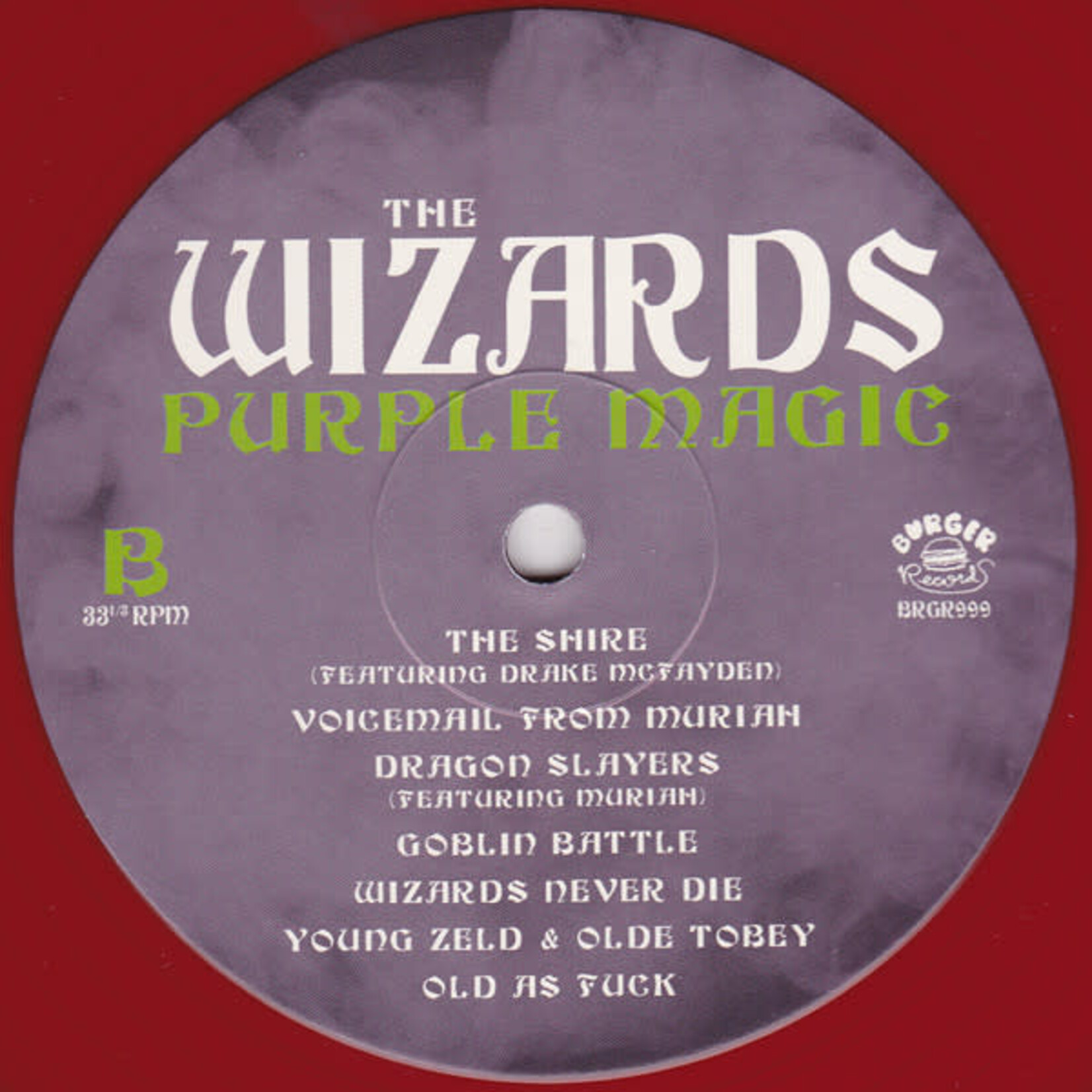 [Kollectibles] The Wizards: Purple Magic (2016, USA, RSD Purple, VG+) [BURGER]