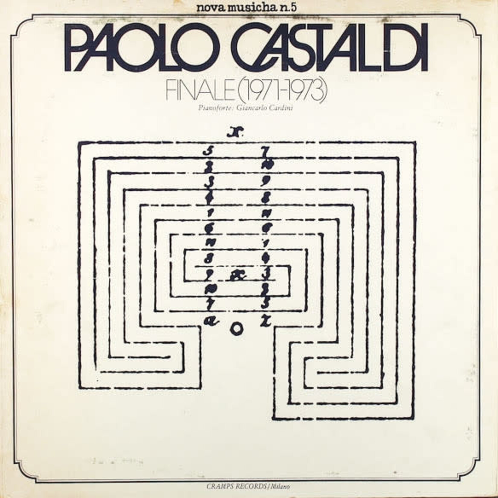 [Kollectible Vinyl] Castaldi, Paolo: Finale (1971-1973) [KOLLECTIBLES]