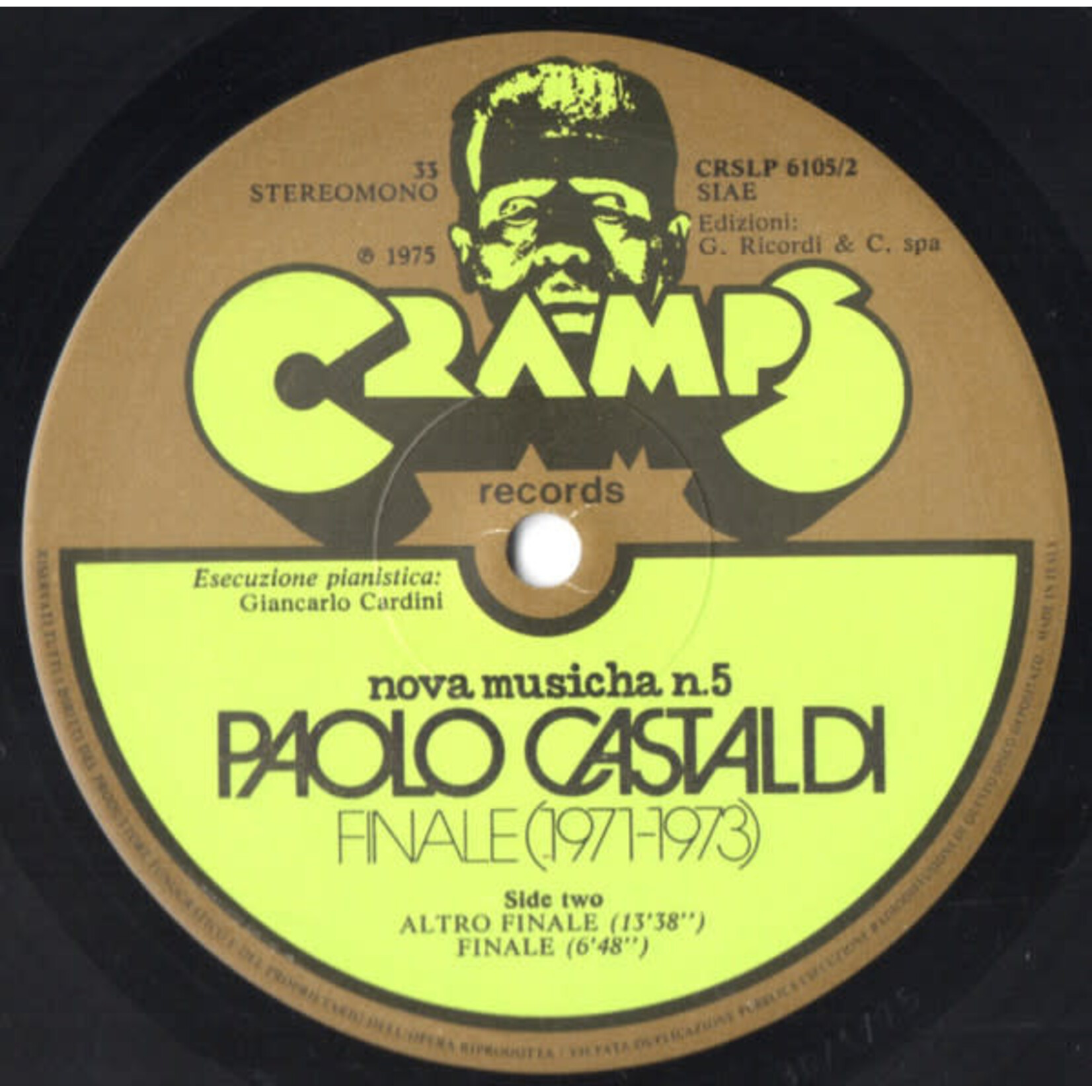 [Kollectible Vinyl] Castaldi, Paolo: Finale (1971-1973) [KOLLECTIBLES]