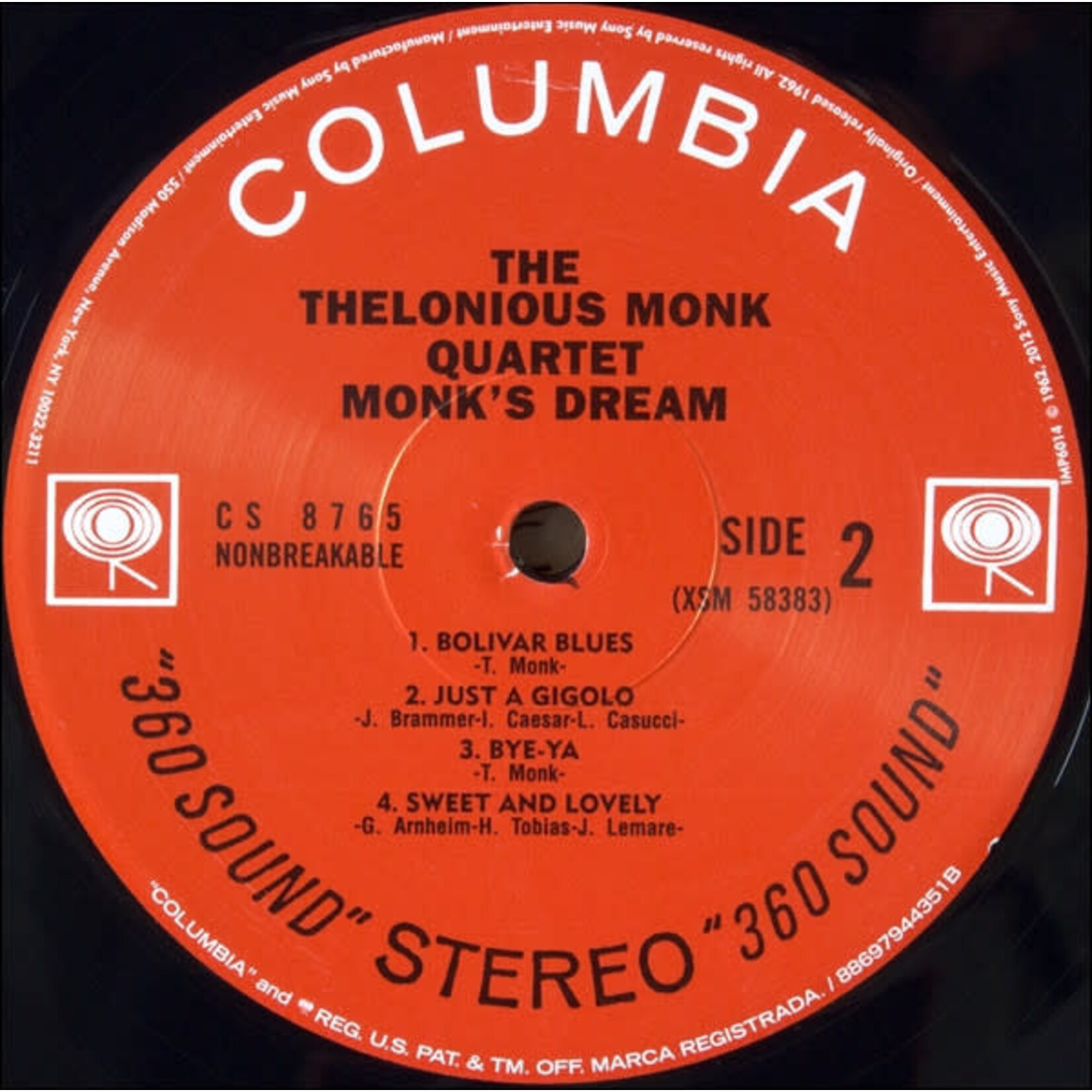 [Kollectibles] The Thelonious Monk Quartet: Monk's Dream [KOLLECTIBLES]