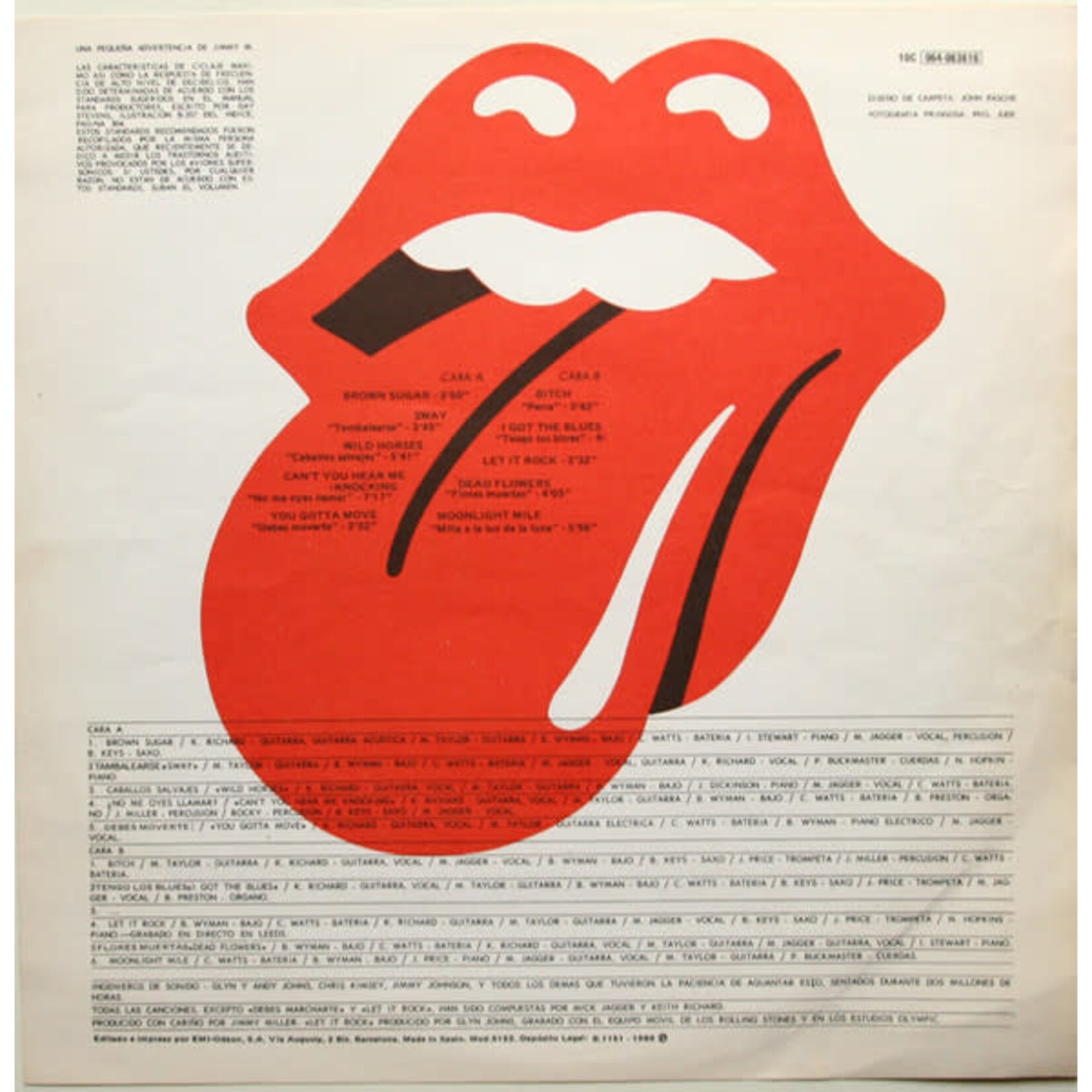 [Kollectibles] Rolling Stones: Sticky Fingers (Dedos Pegajosos) [KOLLECTIBLES]