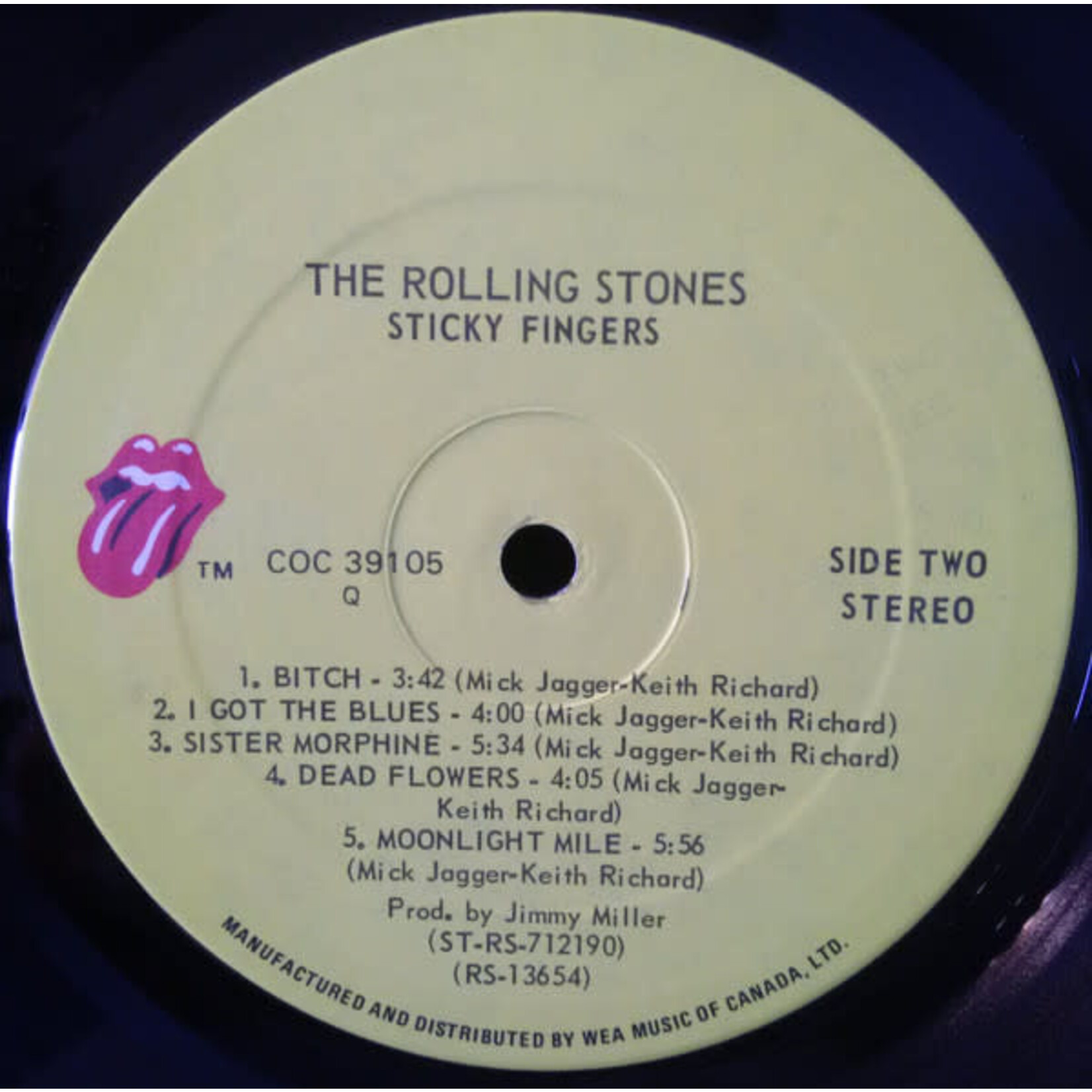 [Kollectible Vinyl] Rolling Stones: Sticky Fingers [KOLLECTIBLES]
