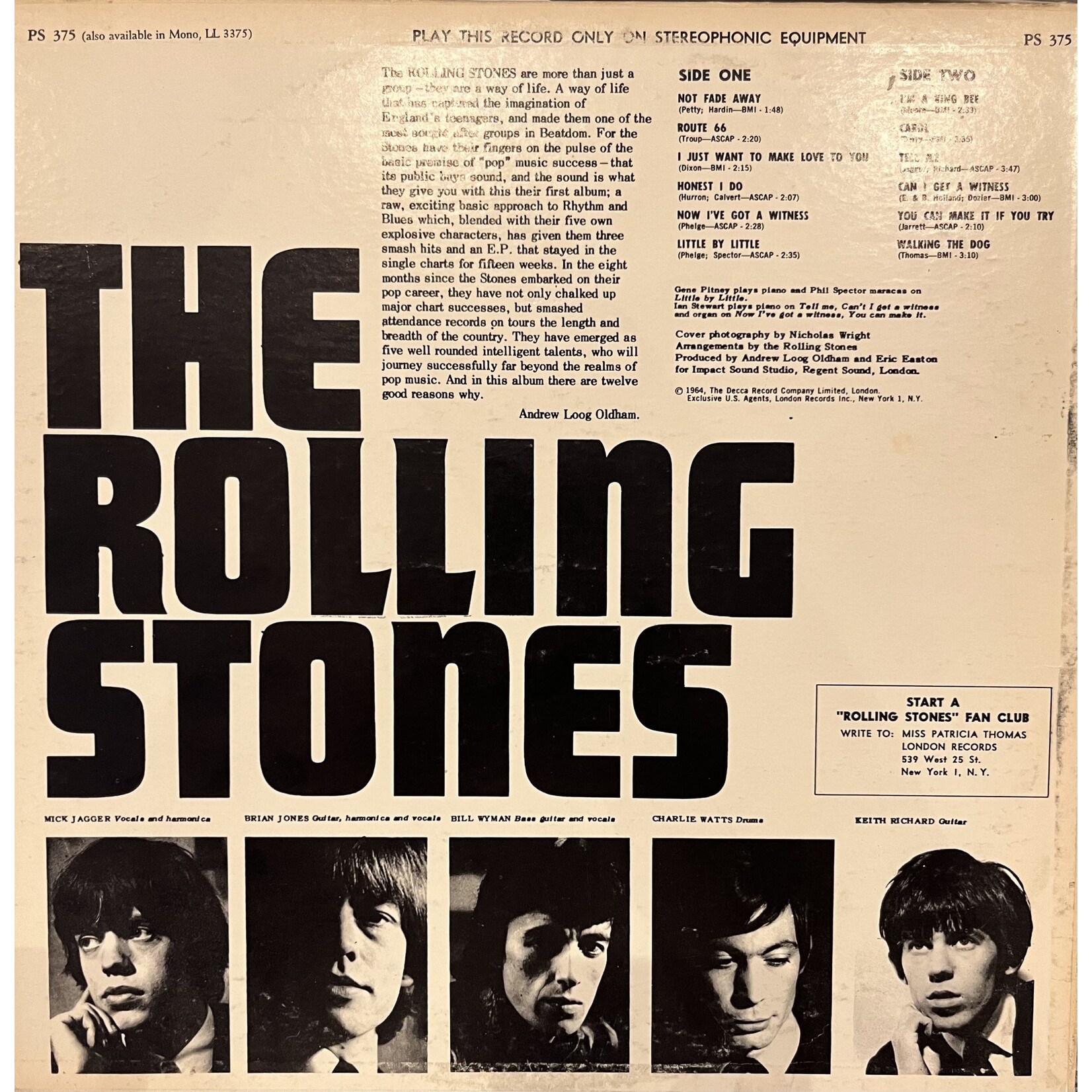[Kollectible Vinyl] Rolling Stones: England's Newest Hit Makers [KOLLECTIBLES]