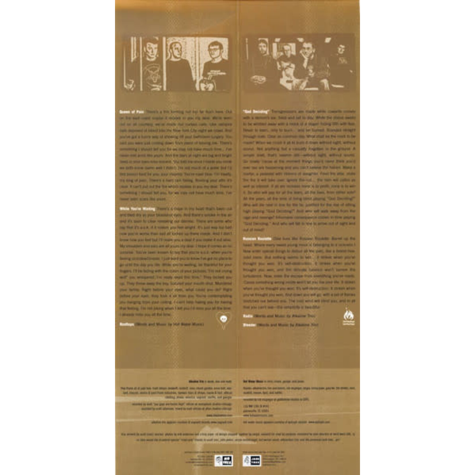 [Kollectible Vinyl] Alkaline Trio: Alkaline Trio / Hot Water Music [KOLLECTIBLE]