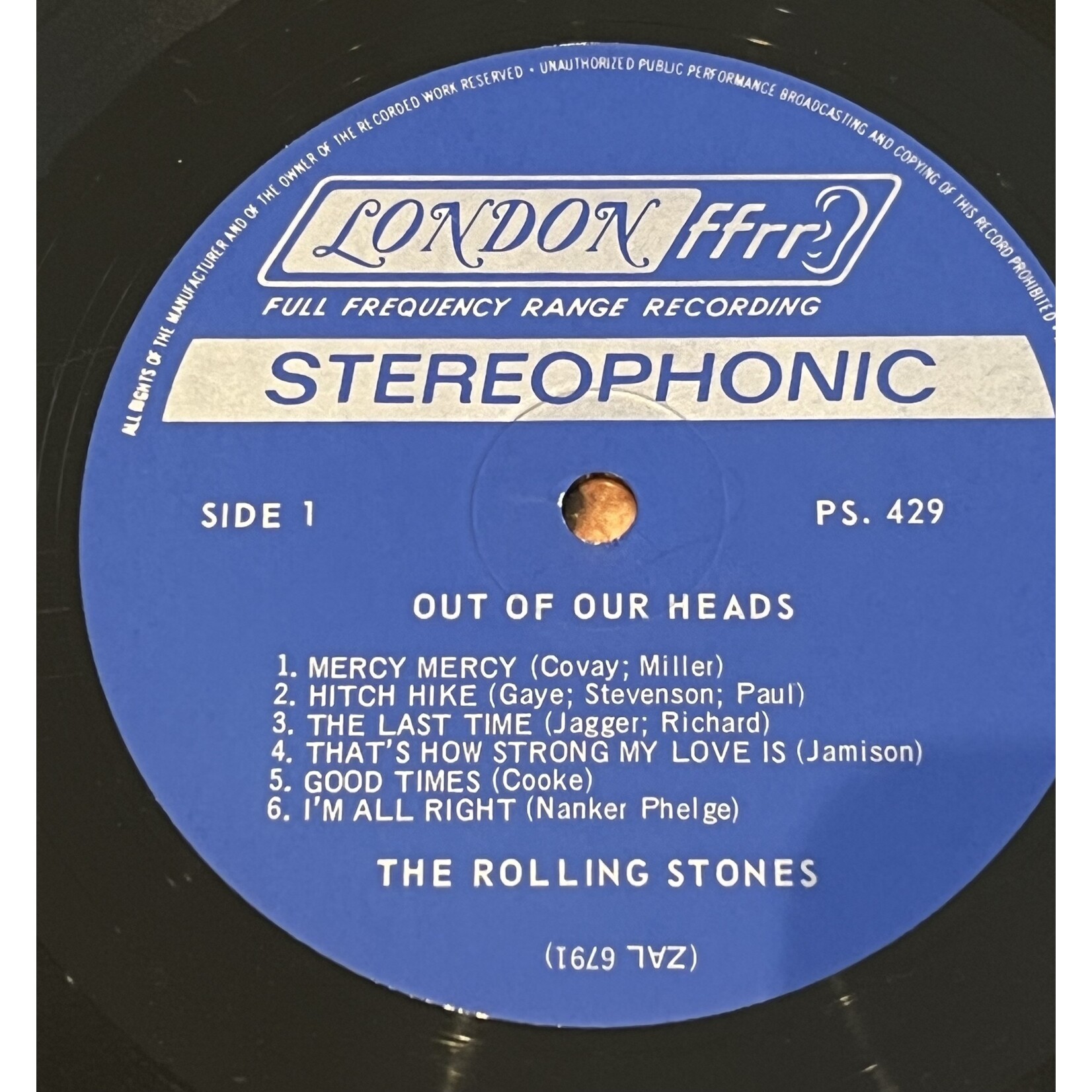 [Kollectible Vinyl] Rolling Stones: Out Of Our Heads [KOLLECTIBLES]