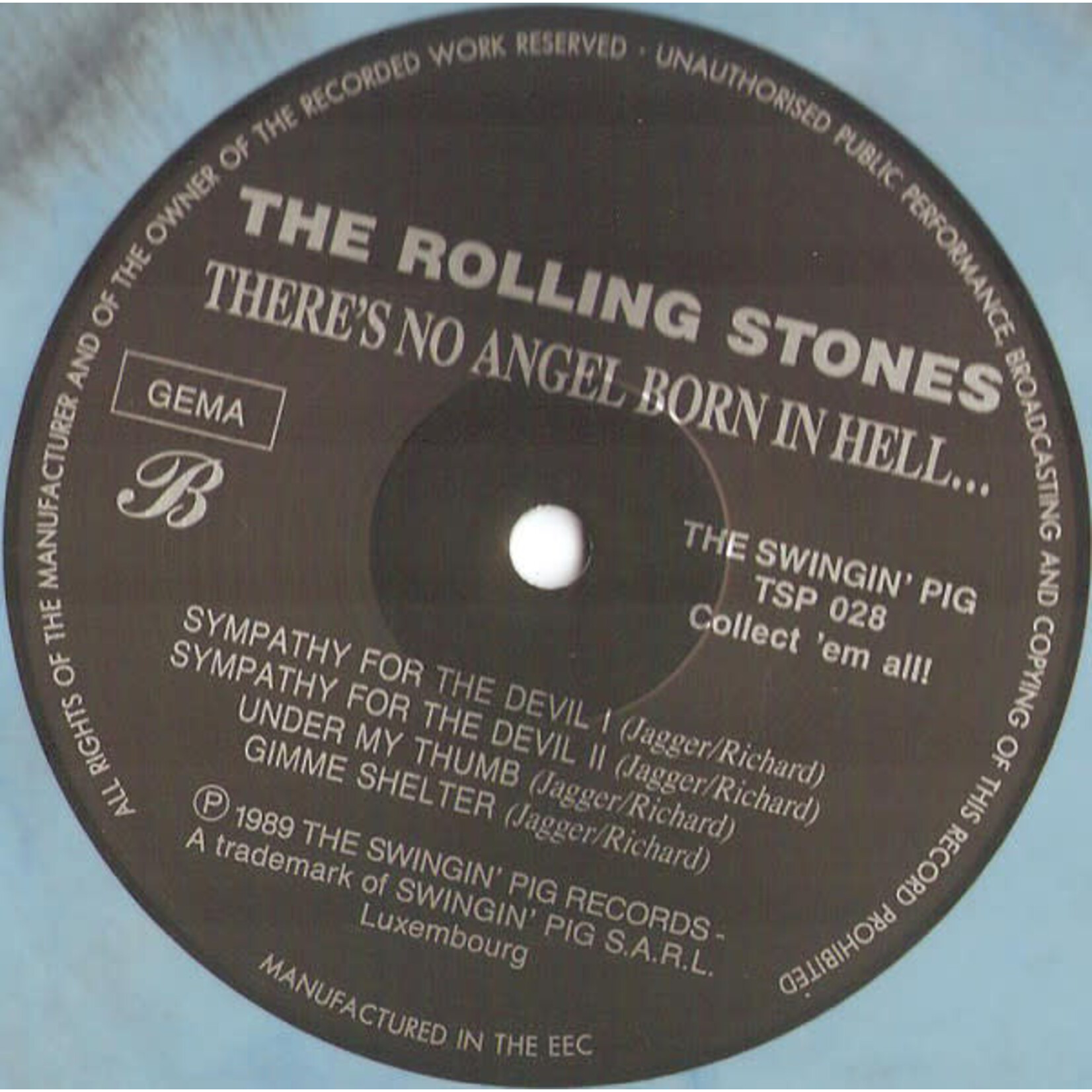 [Kollectible Vinyl] Rolling Stones: There's No Angel Born In Hell... [KOLLECTIBLES]