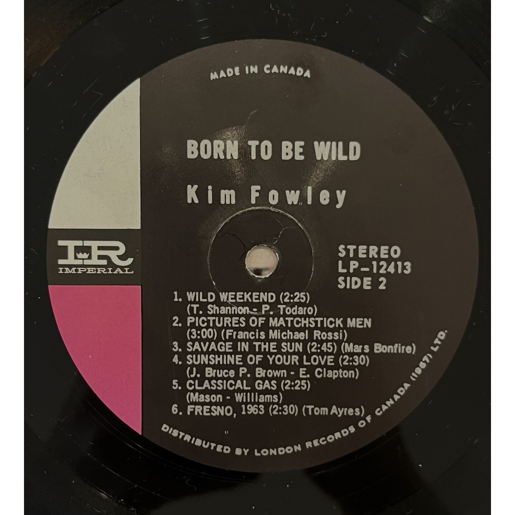 [Kollectible Vinyl] Fowley, Kim: Born To Be Wild [KOLLECTIBLES]