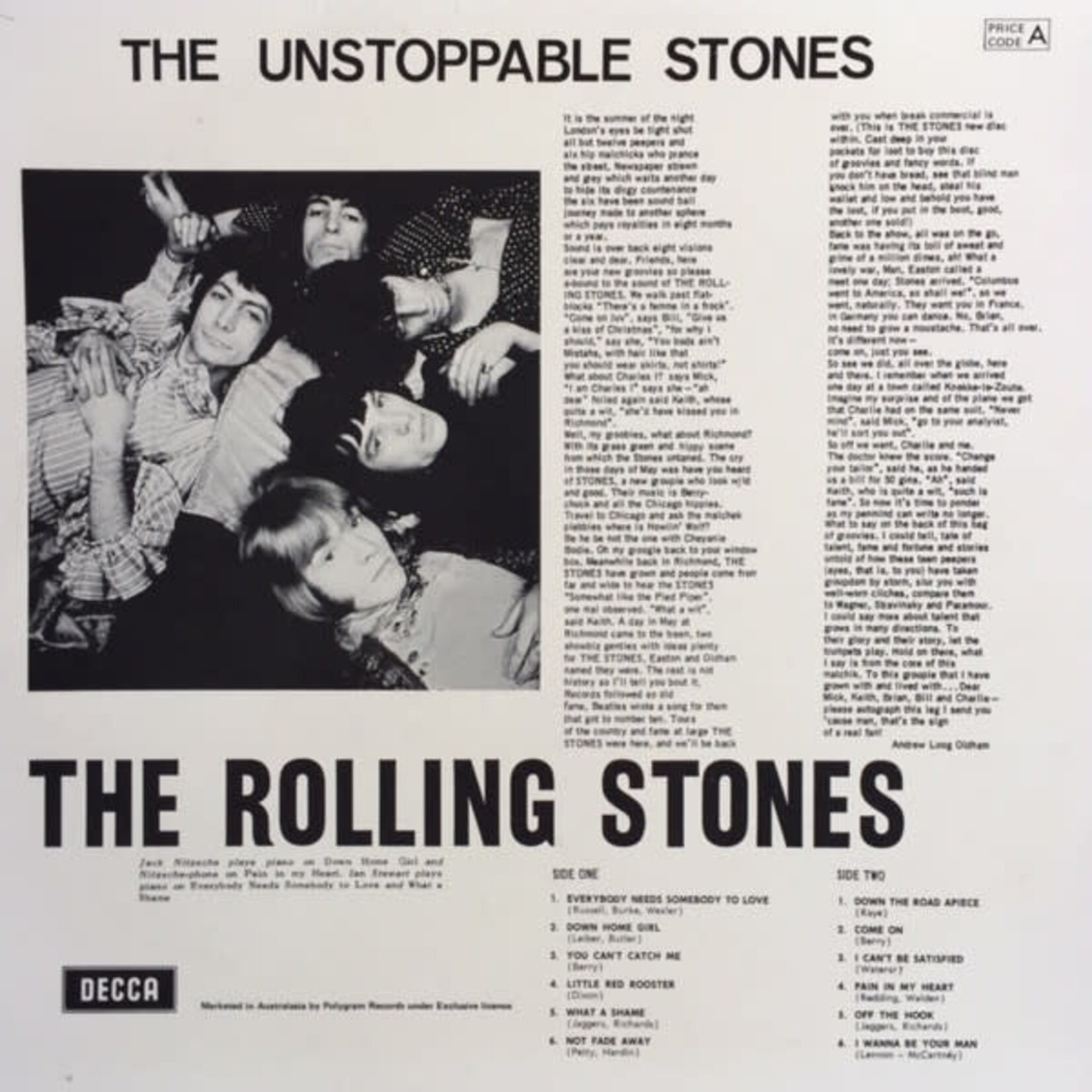 [Kollectible Vinyl] Rolling Stones: The Unstoppable Stones [KOLLECTIBLE]