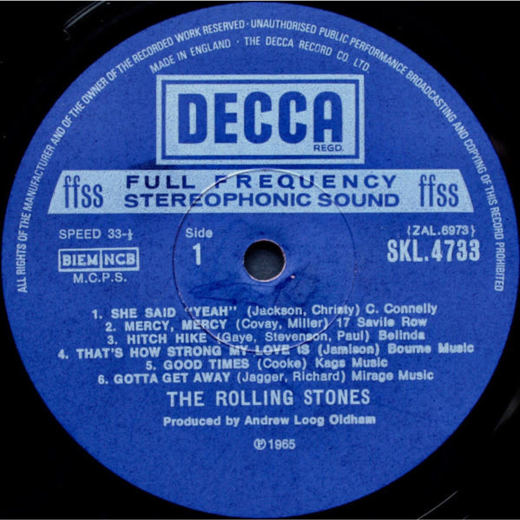 [Kollectible Vinyl] Rolling Stones: Out of Our Heads [KOLLECTIBLE]