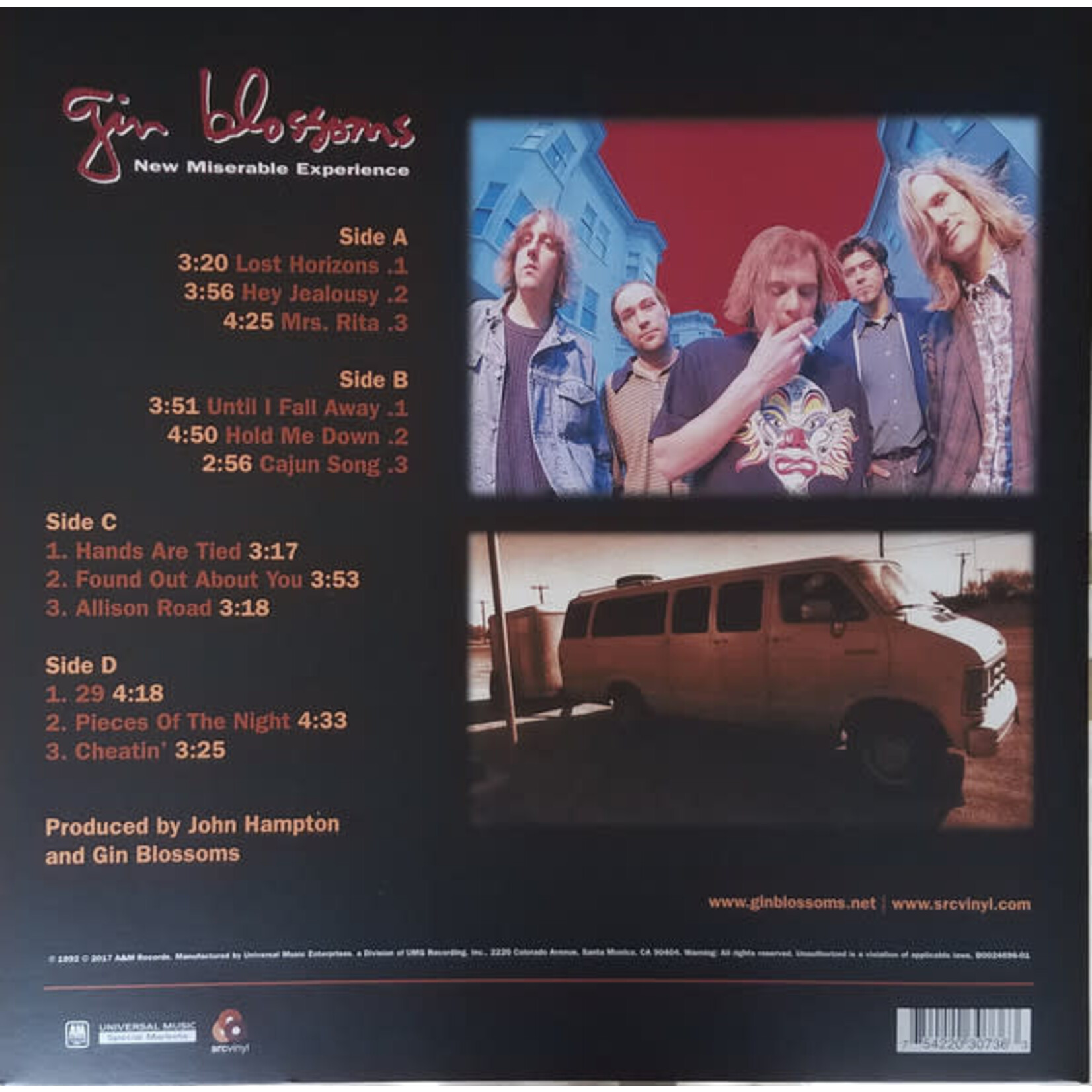 [Kollectible Vinyl] Gin Blossoms: New Miserable Experience [KOLLECTIBLES]