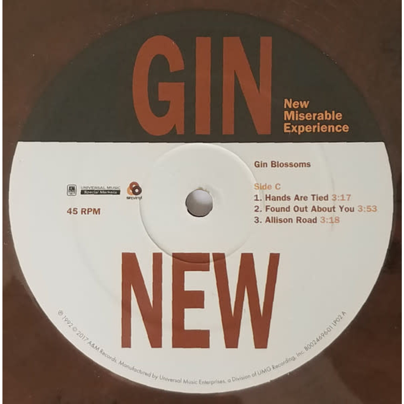 [Kollectible Vinyl] Gin Blossoms: New Miserable Experience [KOLLECTIBLES]