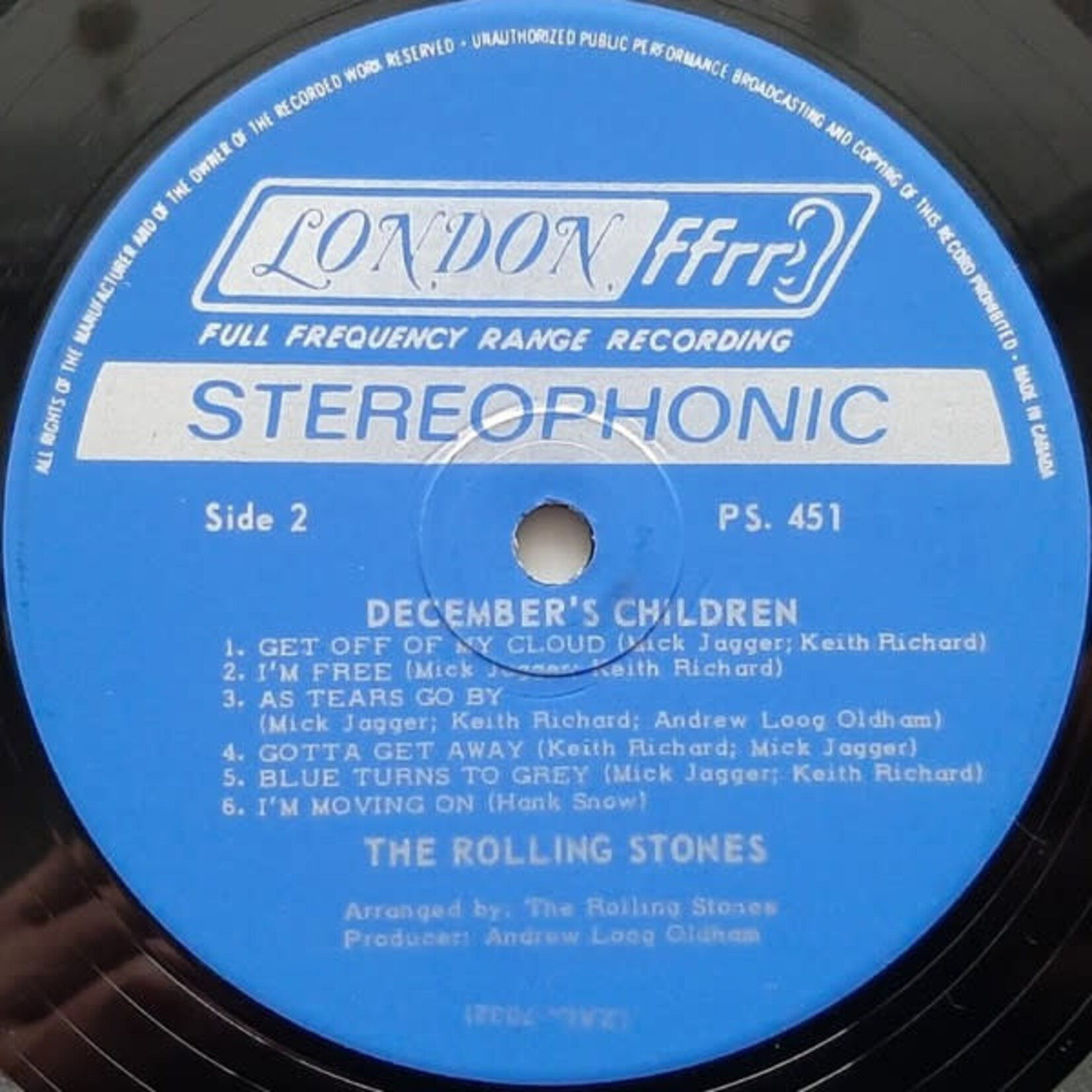 [Kollectible Vinyl] Rolling Stones: December's Children (And Everybody's) [KOLLECTIBLE]